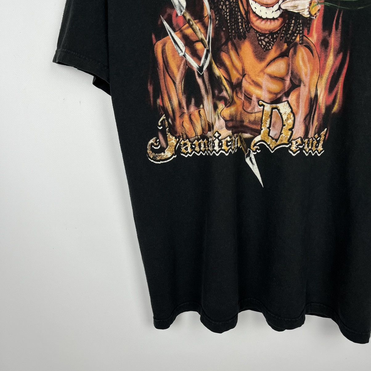 Other Vintage Jamaican Devil 4:20 humor weed faded tee 90’s Size US L / EU 52-54 / 3 - 4 Thumbnail