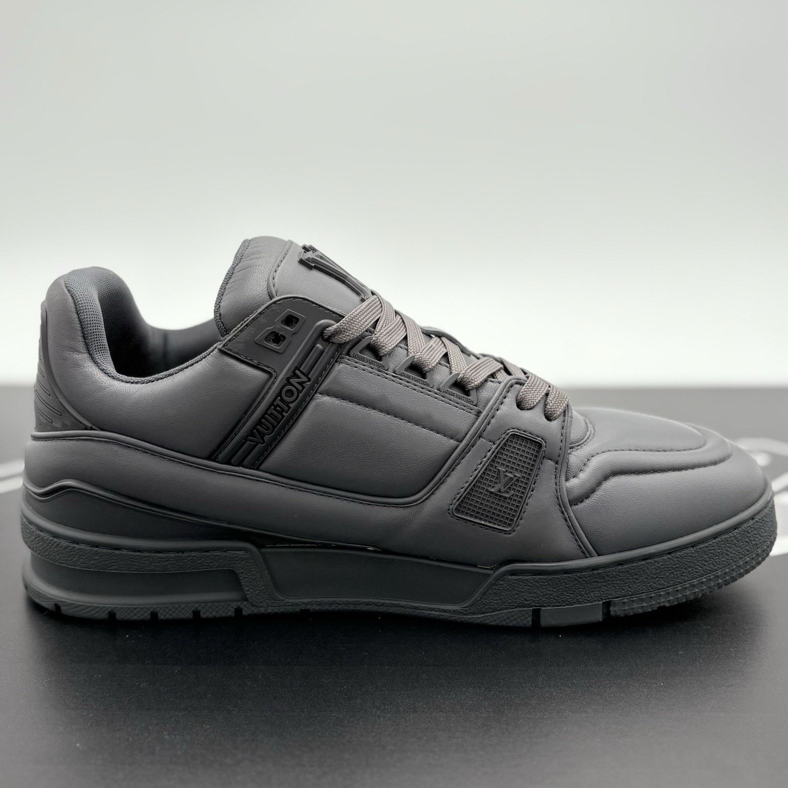 Louis Vuitton Louis Vuitton Maxi Trainer ' Dark Grey ' | SUPER CLEAN! Size US 8.5 / EU 41-42 - 10 Thumbnail