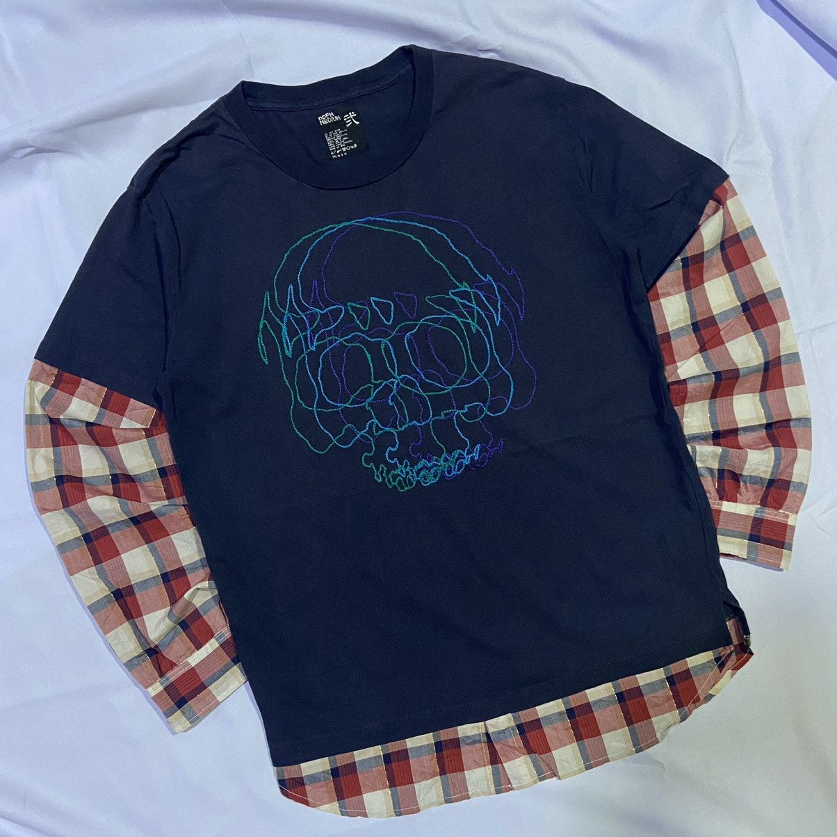 PPFM PPFM Embroidery Skull Mad Punks Longsleeve Tee Size US M / EU 48-50 / 2 - 3 Thumbnail