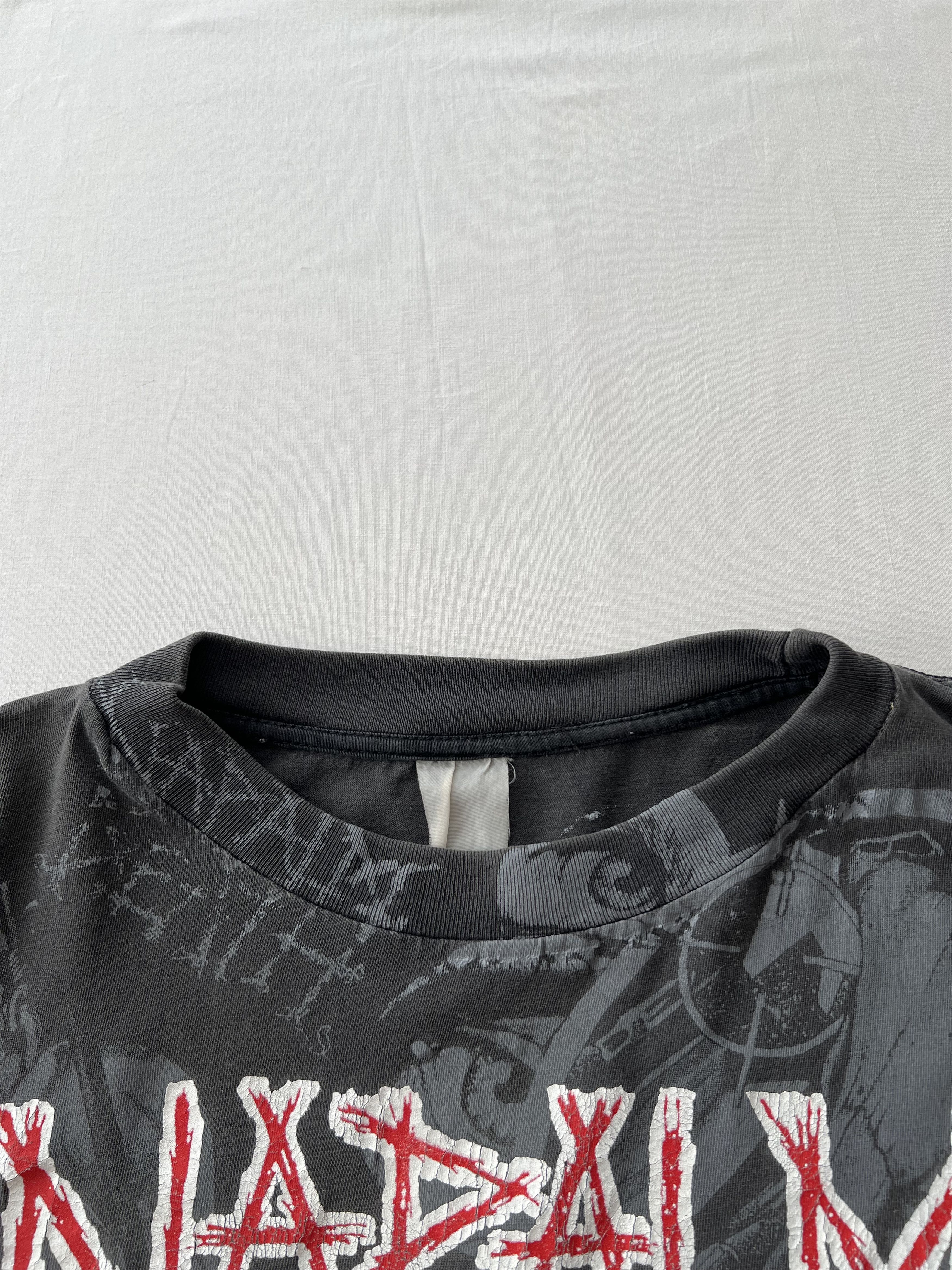Band Tees Vintage 1994 Napalm Death European Tour AOP T-shirt Size US XL / EU 56 / 4 - 14 Thumbnail
