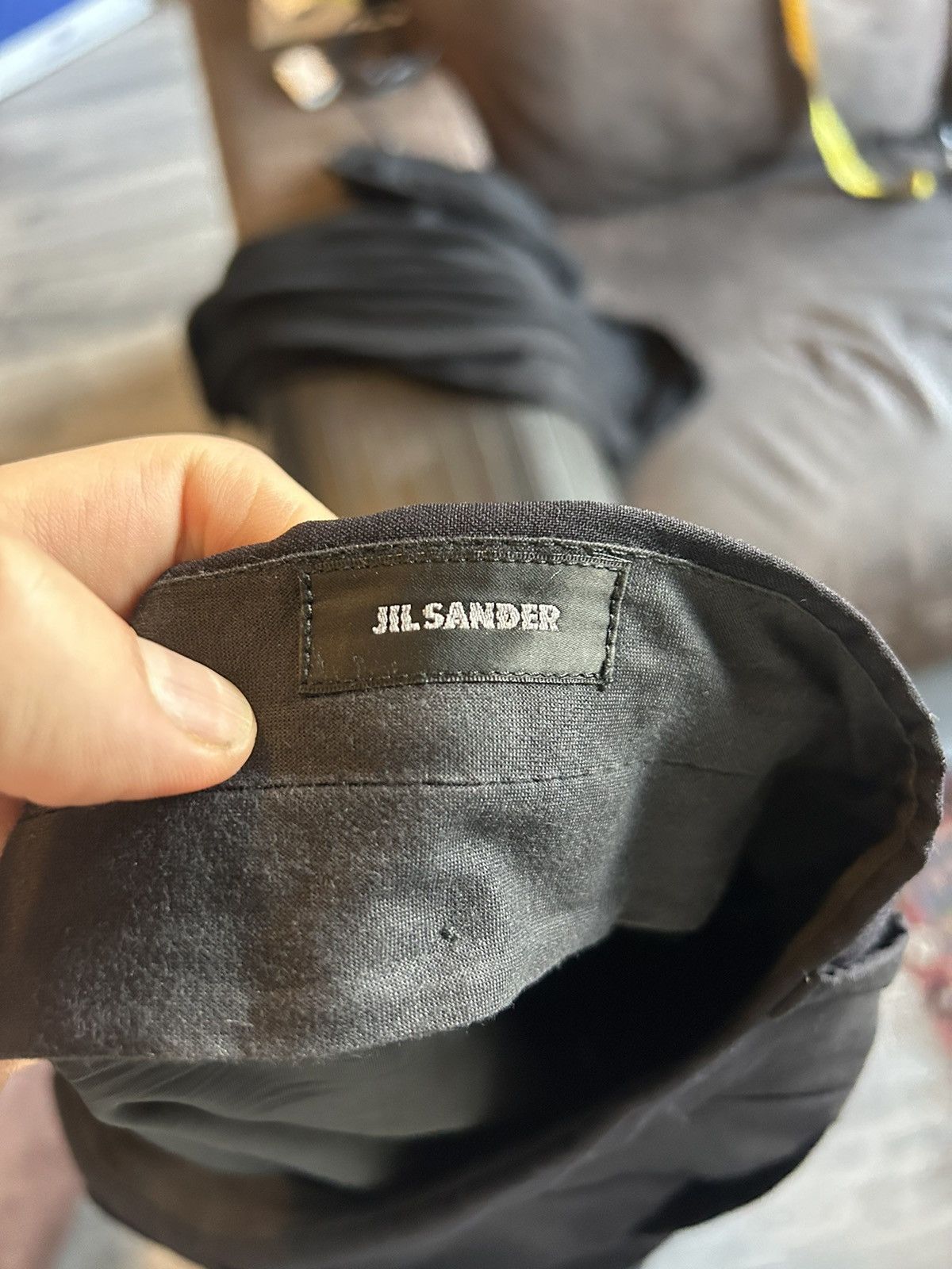 Jil Sander Jil Sander Wool-Blend Trousers Size US 40 / EU 56 - 9 Thumbnail