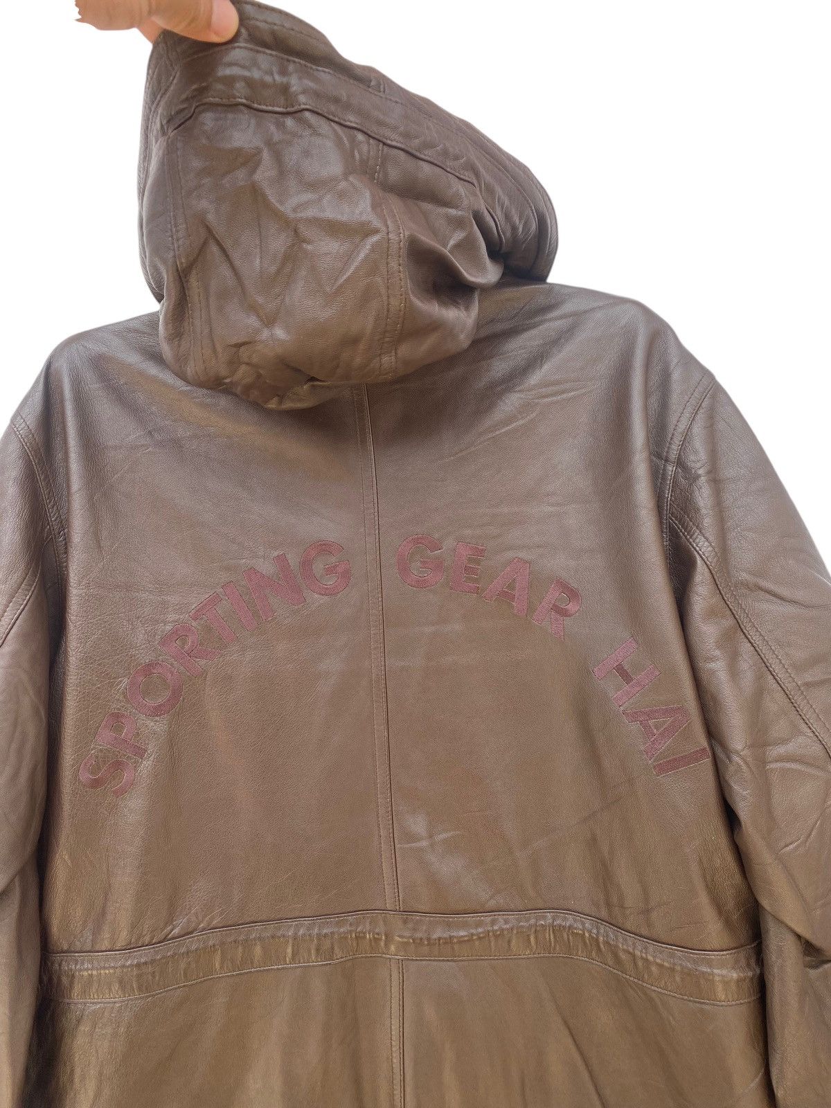 Hai Sporting Gear Vintage Hai Sporting Gear Spellout Reversible Parka Jacket Size US L / EU 52-54 / 3 - 3 Thumbnail