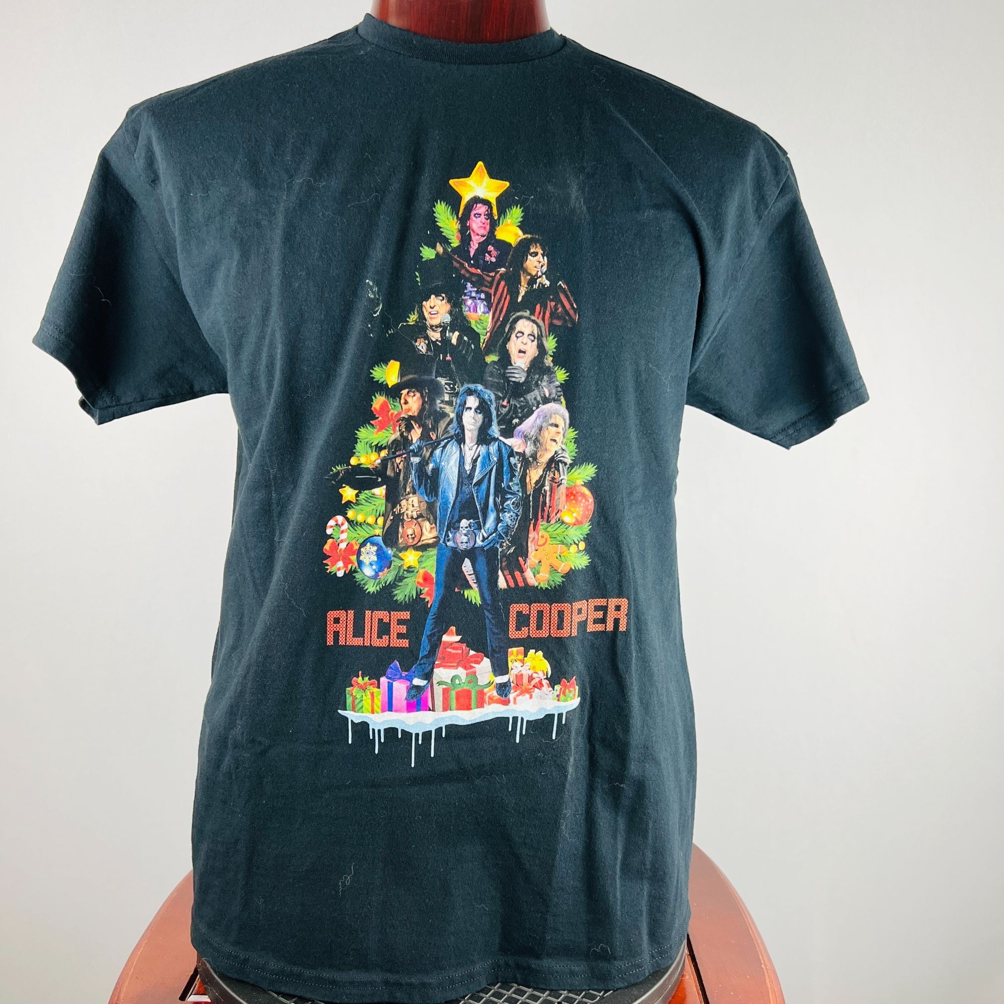 Other Alice Cooper Band Holiday Christmas Tree XL T-Shirt Shirt Size US XL / EU 56 / 4 - 1 Thumbnail