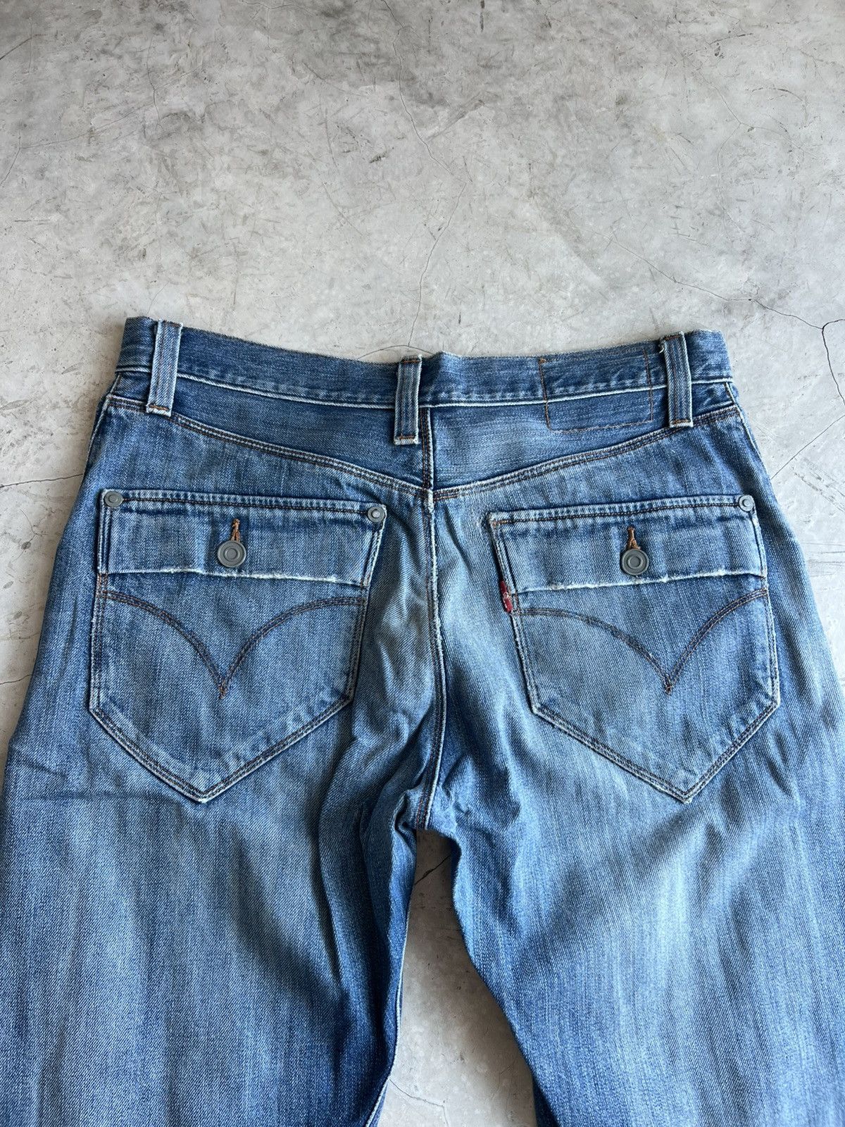 Levi's Levis Engineered Jeans Tag W31 Actual 33x32.5 Size US 31 - 6 Thumbnail