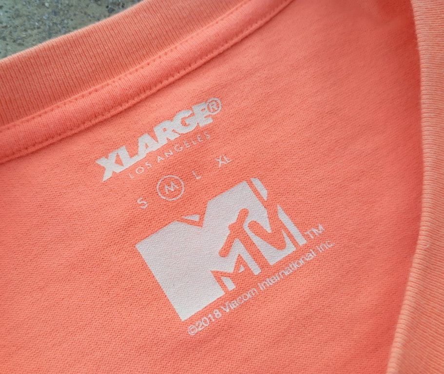 X-LARGE 🦍 XLARGE x MTV Yo Rap 📢📺 Tshirt Streetwear Music Size US M / EU 48-50 / 2 - 4 Thumbnail