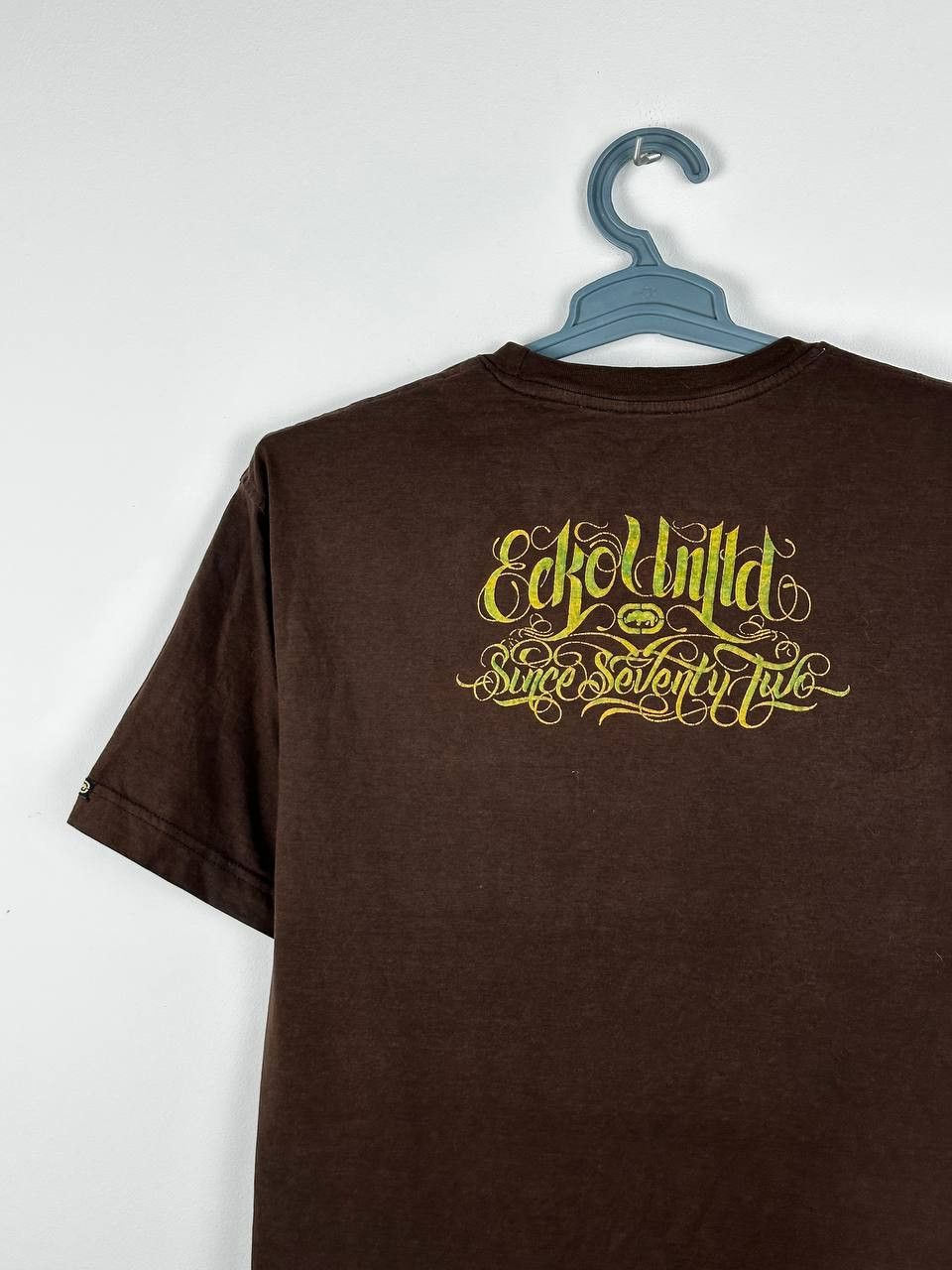 Ecko Unltd. Vintage Ecko Y2K Brown T Shirt Size US XL / EU 56 / 4 - 8 Thumbnail