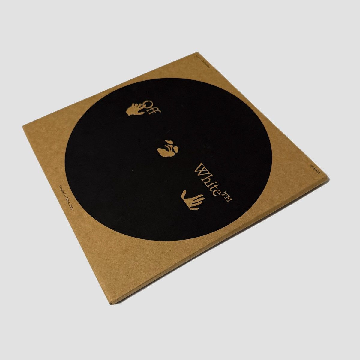 Off-White Off-White Man Swim Vinyl Slipmat Set Black Size ONE SIZE - 2 Thumbnail