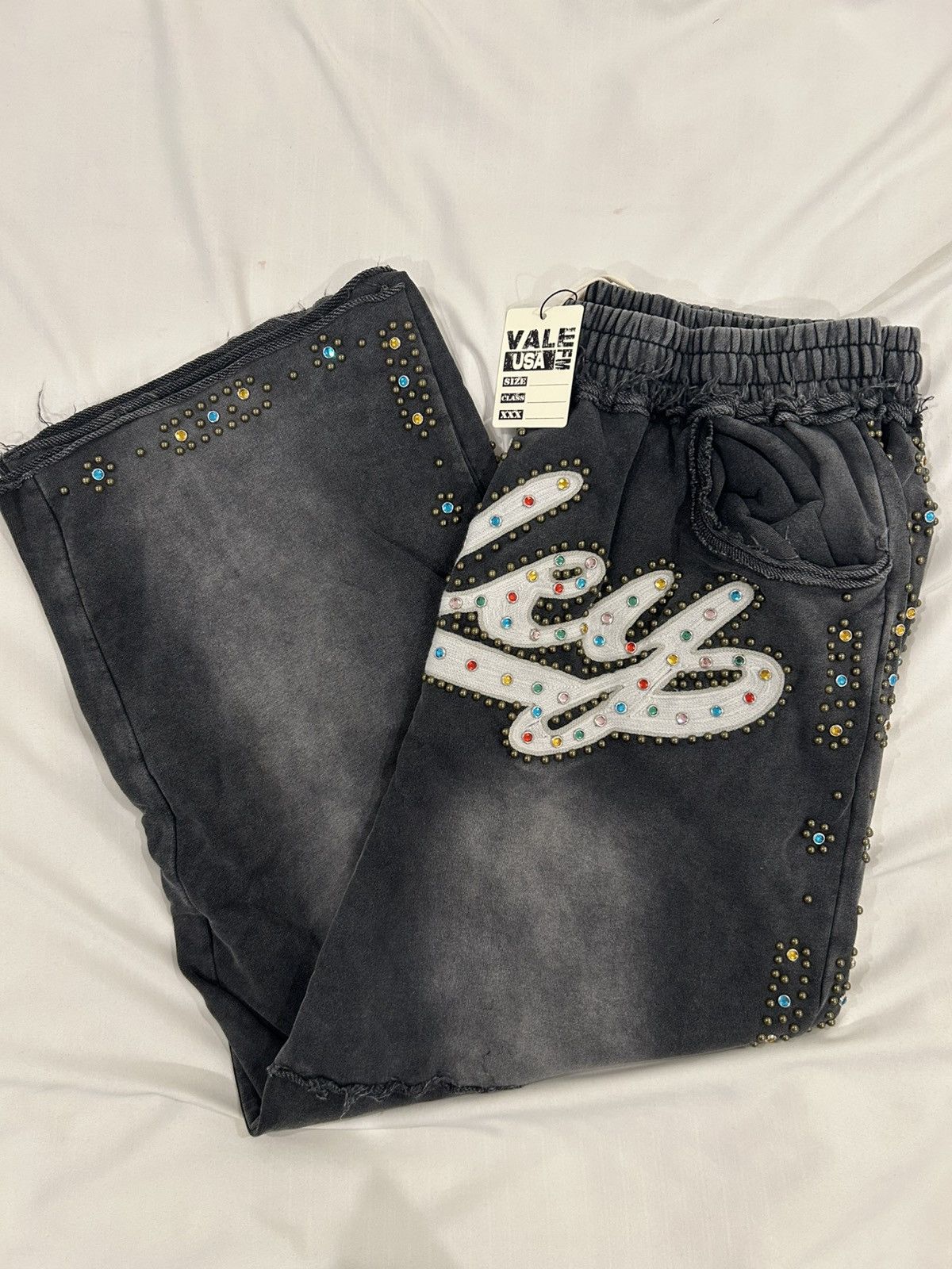 Vale Vale Skittle Sweatpants Black Valley Medium Size US 32 / EU 48 - 1 Thumbnail
