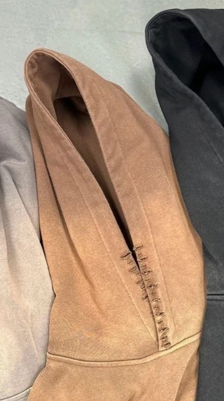 Japanese Brand × Vintage Spray Dyed Ripped Distressed Hoodie Size US S / EU 44-46 / 1 - 5 Thumbnail