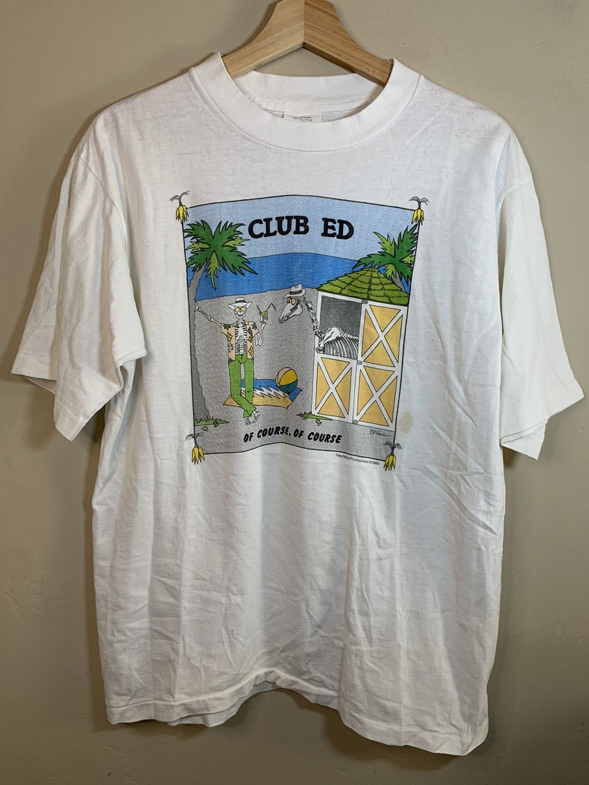 Band Tees × Grateful Dead × Vintage RARE* Vintage 1986 Grateful Dead Club Ed Single Stitch Shirt Size US M / EU 48-50 / 2 - 1 Thumbnail