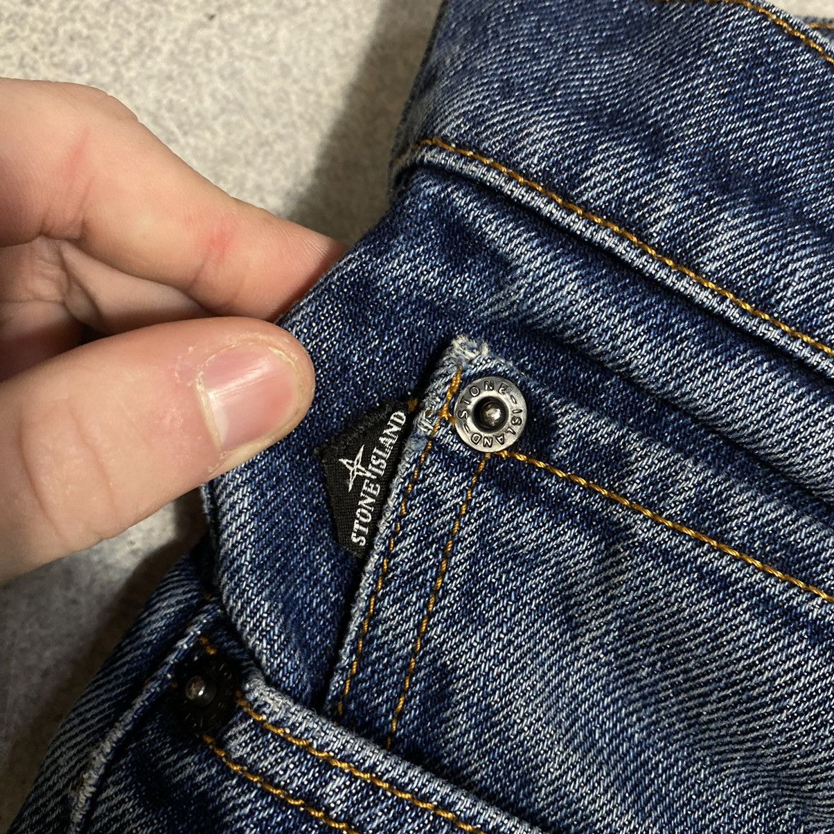 Stone Island Vintage Stone Island Jeans Patch pants Size US 30 / EU 46 - 14 Thumbnail