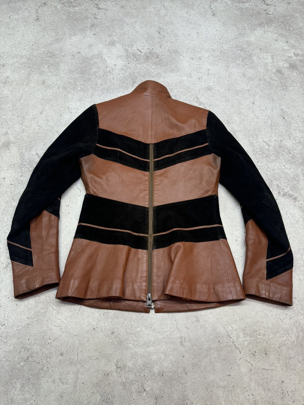 14th Addiction Vintage Leather/Suede Rick Owens Style Jacket Size US S / EU 44-46 / 1 - 2 Thumbnail