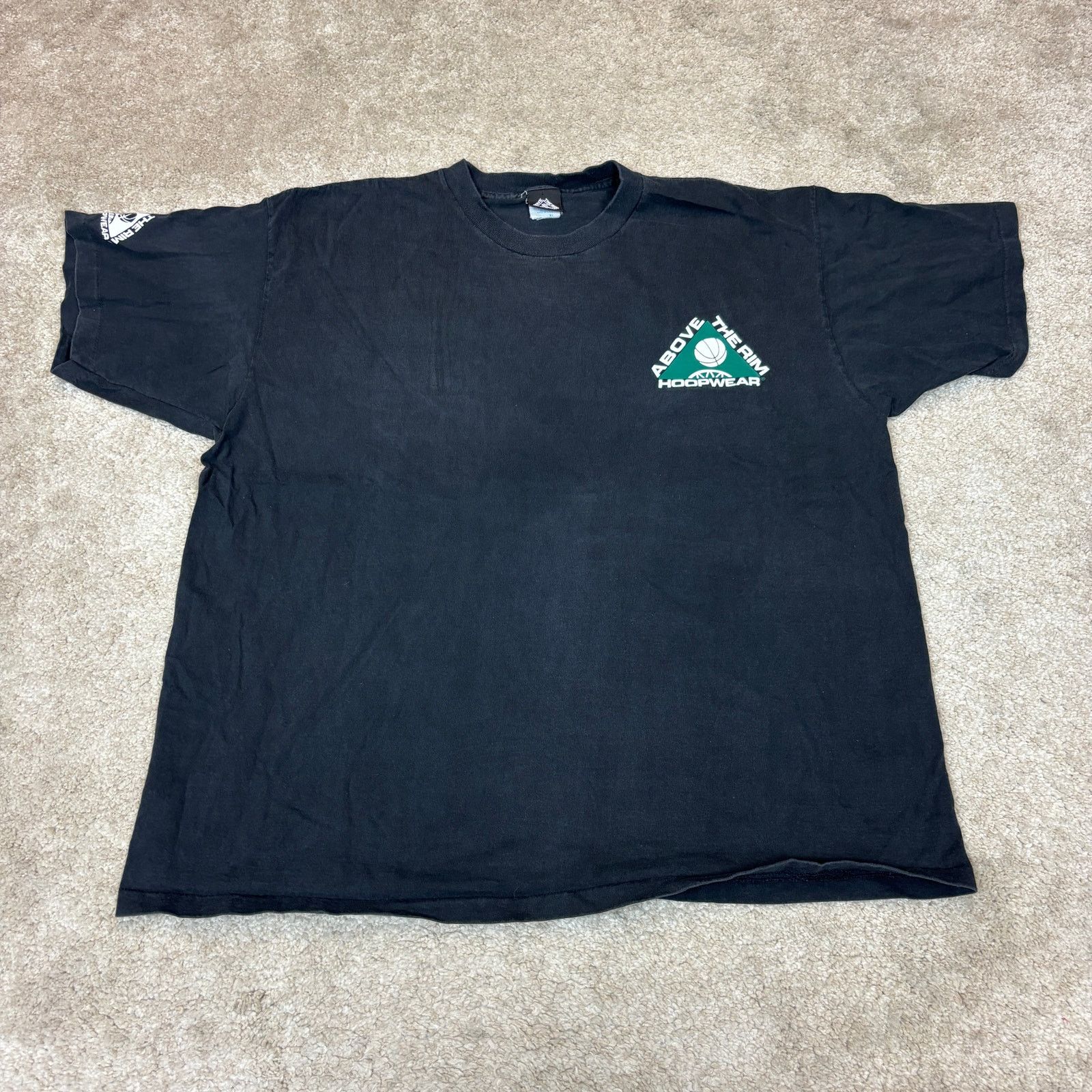 Vintage Vintage 90s Above the Rim Hoopwear T Shirt Men's XL Reebok Size US XL / EU 56 / 4 - 2 Thumbnail
