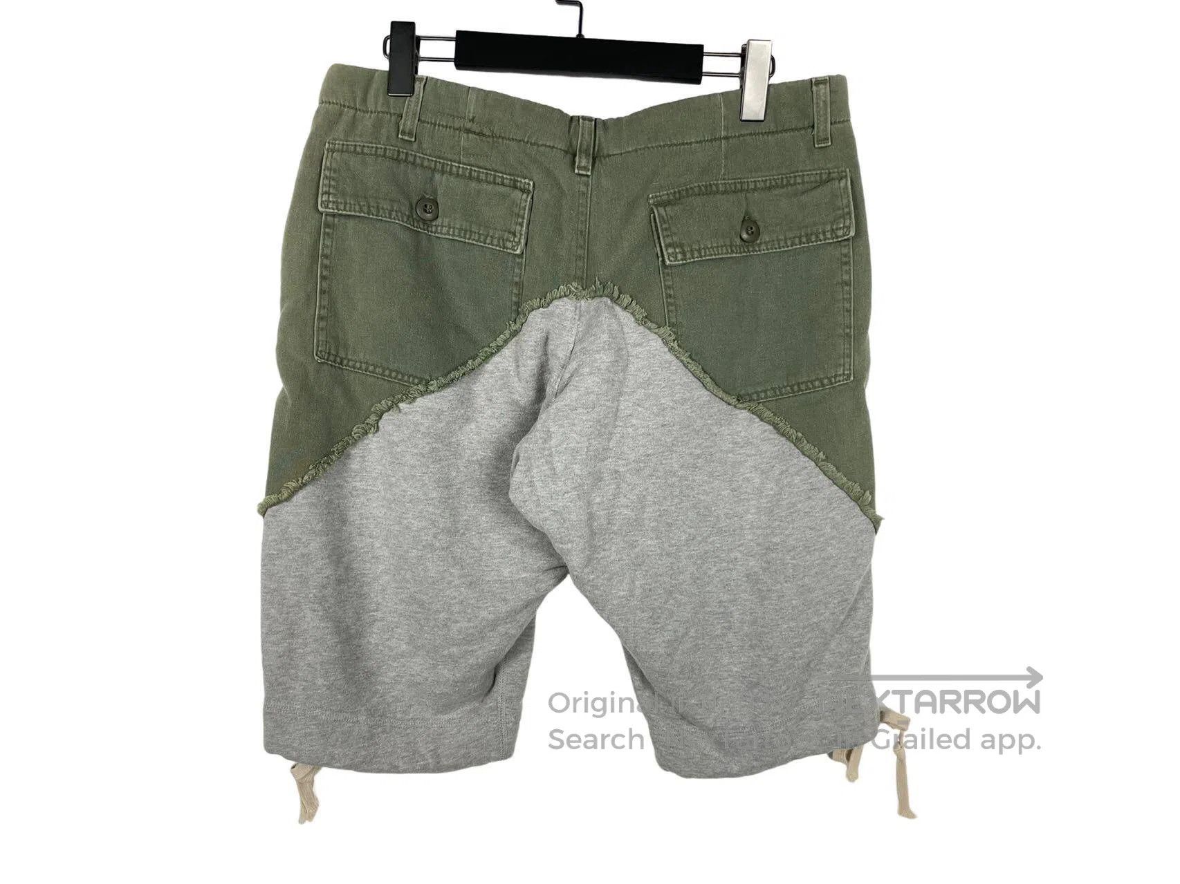 Greg Lauren Greg Lauren size L Military Cloth Patchwork Shorts Size US 27 - 2 Thumbnail