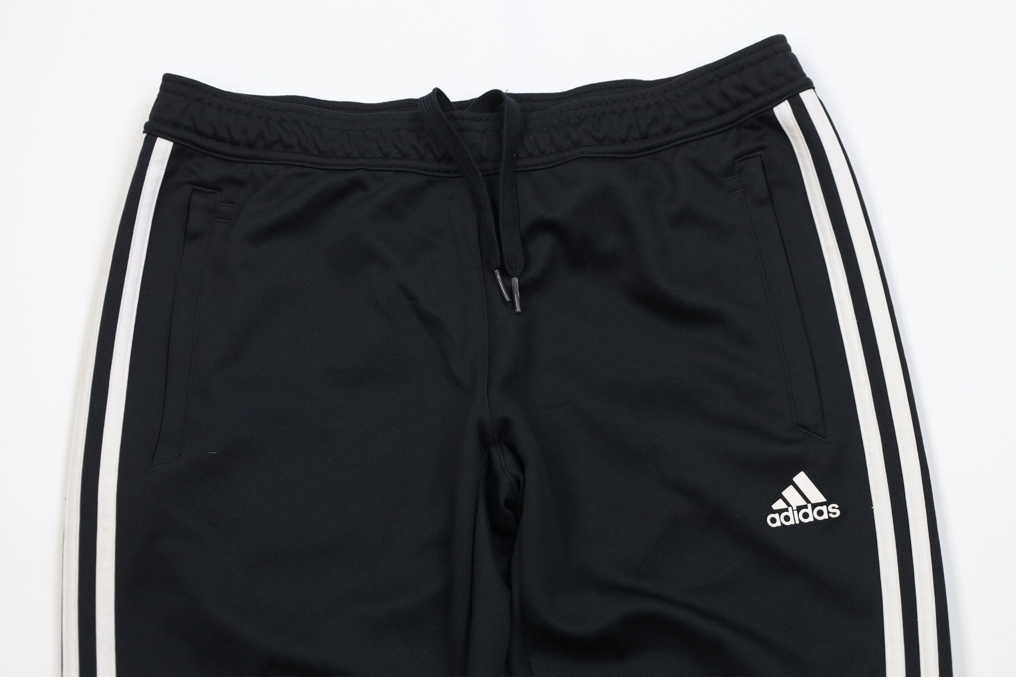 Adidas Vintage Y2K Adidas Tapered Leg Running Soccer Pants Black Size US 34 / EU 50 - 2 Thumbnail