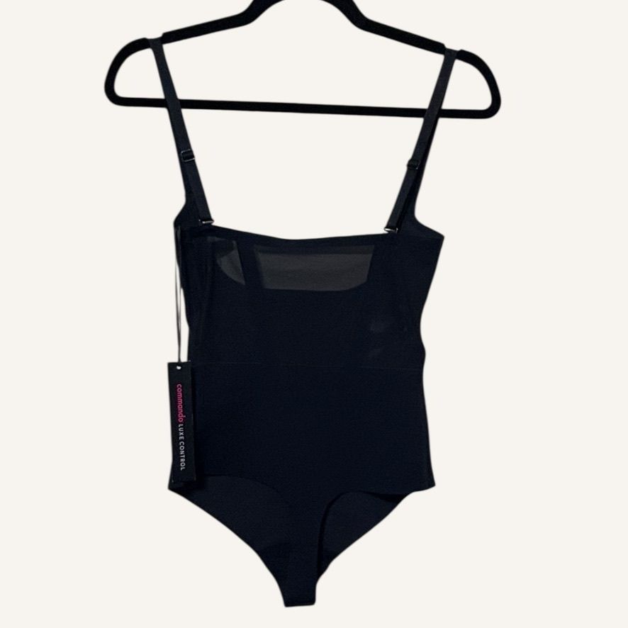 Commando NWT Commando Lux Control Mesh BODYSUIT NEW Small Black Linge Size ONE SIZE - 8 Thumbnail