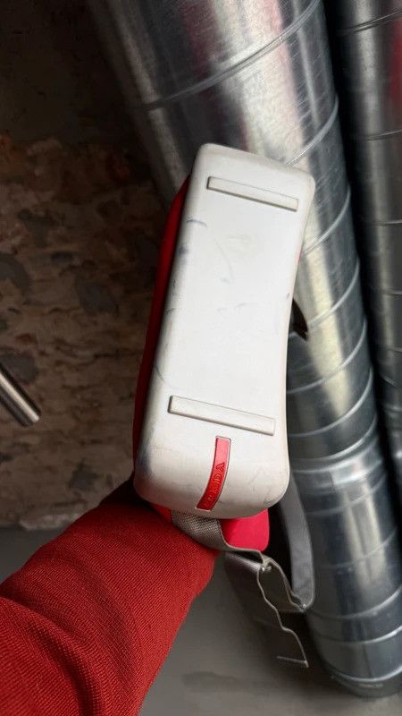Prada Vintage Prada Neoprene / Rubber Handbag Red Size ONE SIZE - 4 Thumbnail
