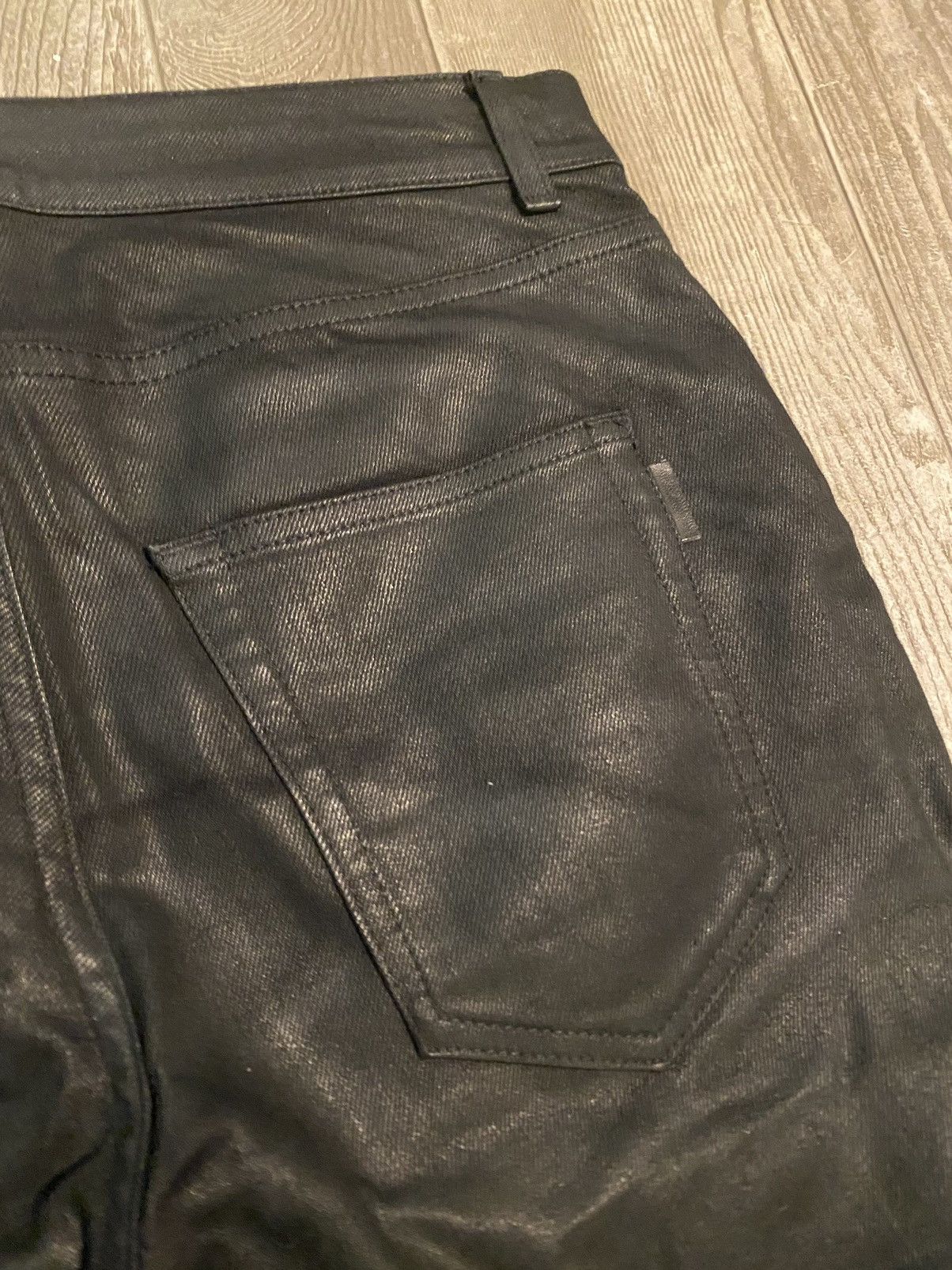 Saint Laurent Paris Saint Laurent Paris D02 Waxed Denim 2014 Size US 30 / EU 46 - 5 Thumbnail