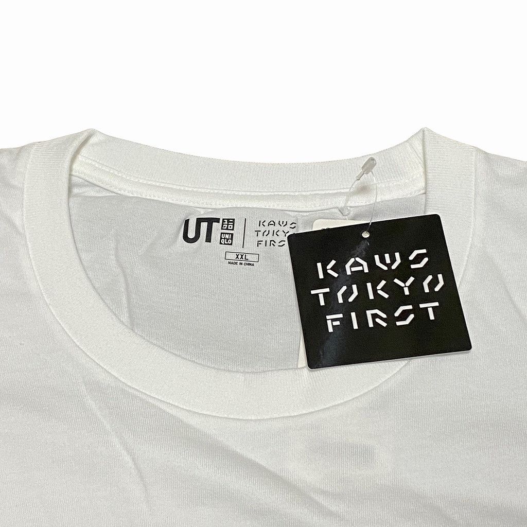 Kaws × Uniqlo KAWS × UNIQLO TOKYO FIRST Tee White Size US XXL / EU 58 / 5 - 3 Thumbnail