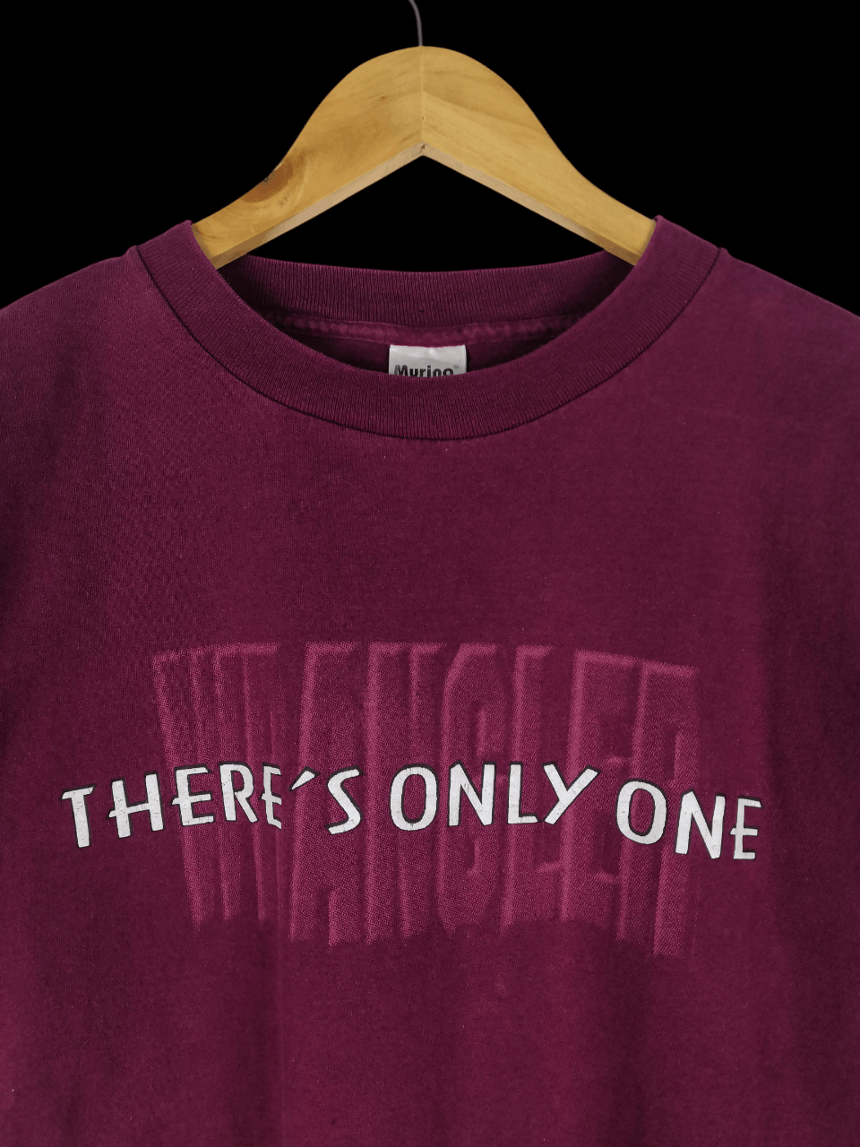 Wrangler Vintage 90s Wrangler T-Shirt Spellout Tee Single Stitch Size US XL / EU 56 / 4 - 1 Thumbnail