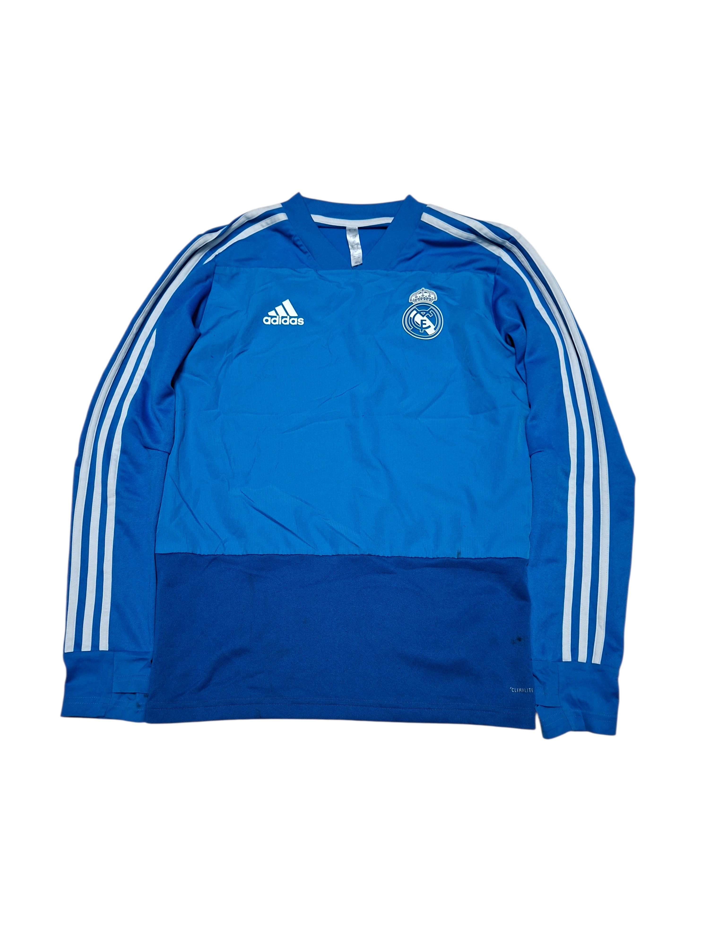 Adidas REAL MADRID ADIDAS VINTAGE 2018 TRAINING SOCCER SWEATSHIRT Size US S / EU 44-46 / 1 - 1 Thumbnail