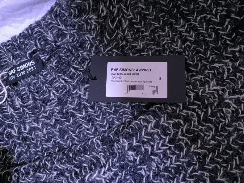 Raf Simons Raf simons 20aw autumn and winter silhouette sweater Size US S / EU 44-46 / 1 - 3 Thumbnail