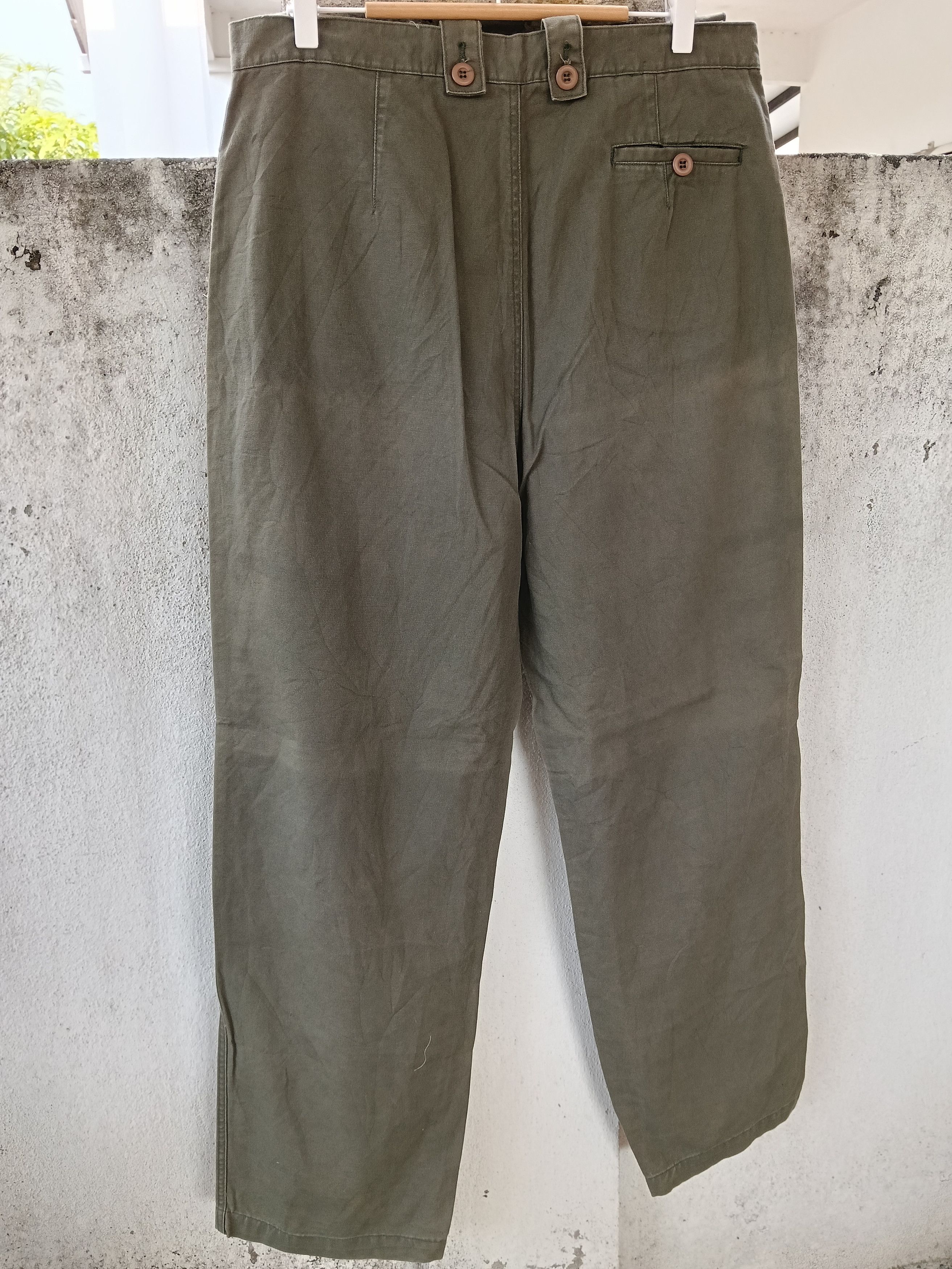 Japanese Brand 💥Japanese Brand Yokohama Staff Loose Pants 💥 Size US 35 - 6 Thumbnail