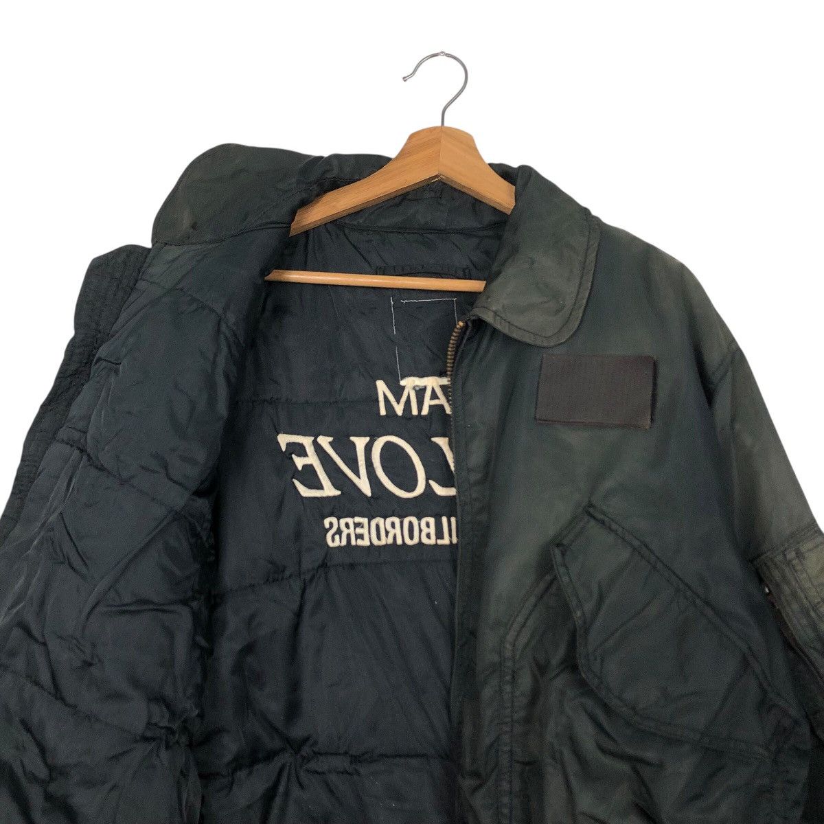 Japanese Brand 📌Vintage Military Bomber Jacket Ideal Zipper Buzz Ricksons Size US M / EU 48-50 / 2 - 13 Thumbnail