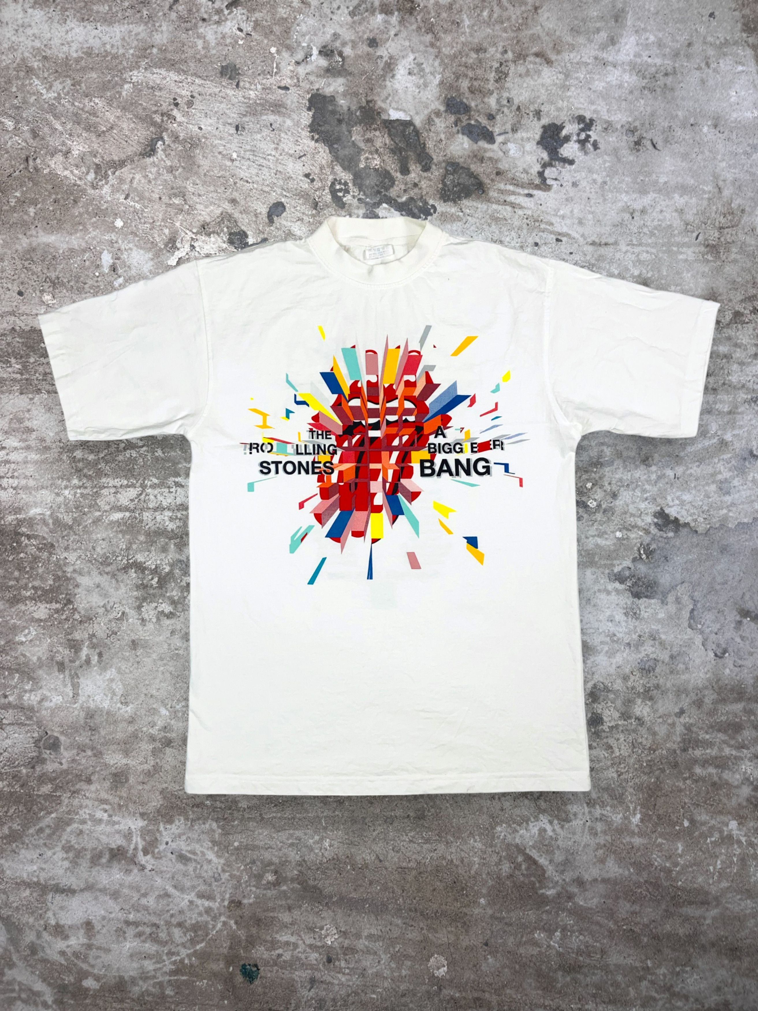 Band Tees 2006 ROLLING STONES ASYMMETRIC LOGO BIGGER BANG TEE - № 340 Size US L / EU 52-54 / 3 - 1 Thumbnail
