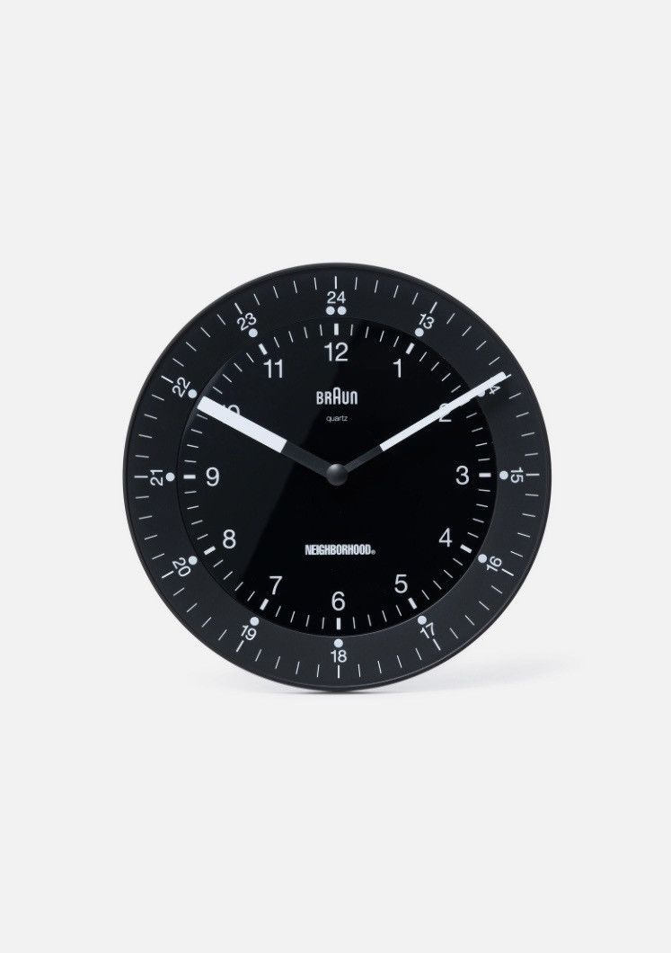 Neighborhood Braun Clock