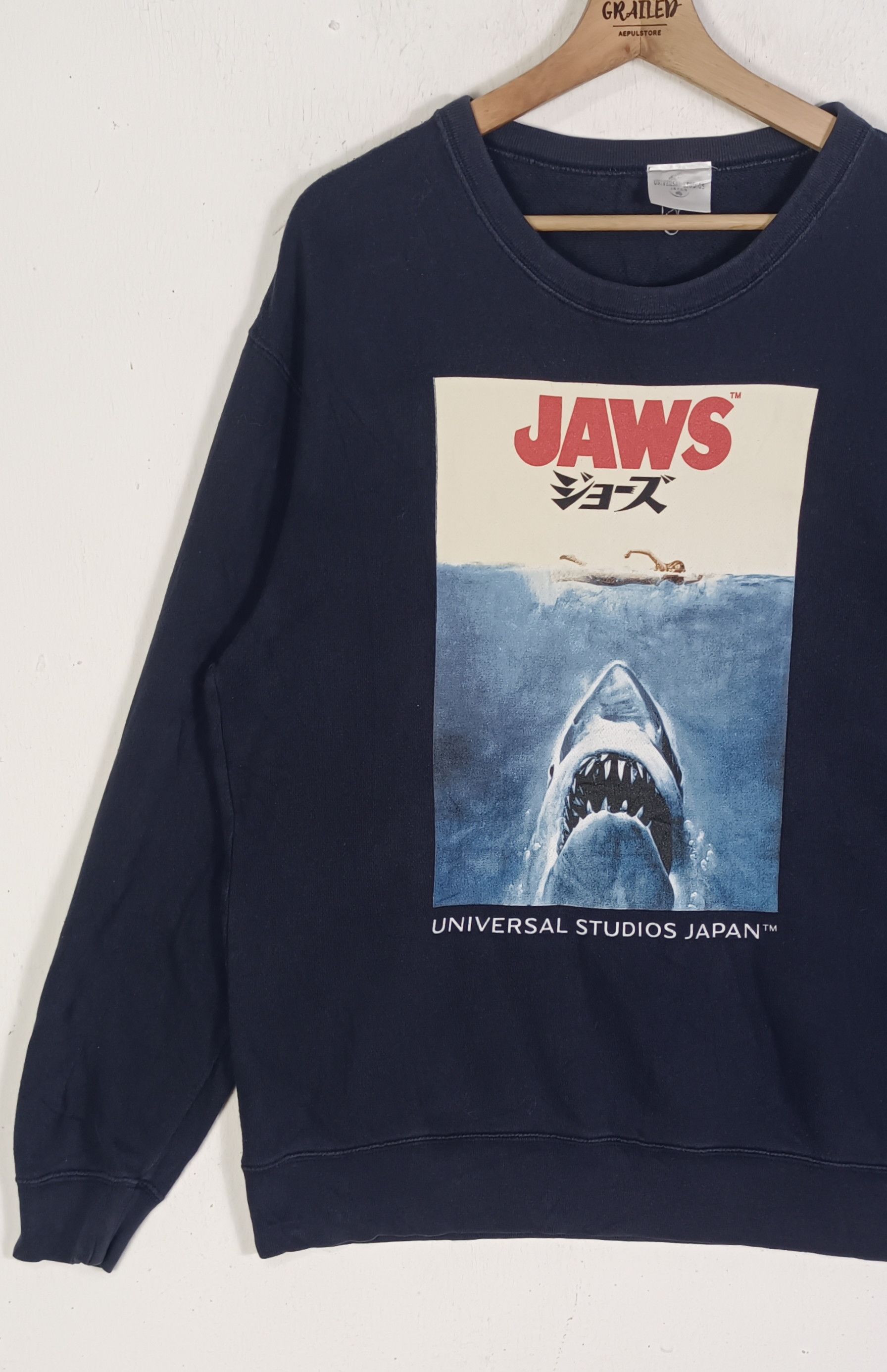 Japanese Brand Vintage Jaws Universal Studio Japan Size US L / EU 52-54 / 3 - 4 Thumbnail