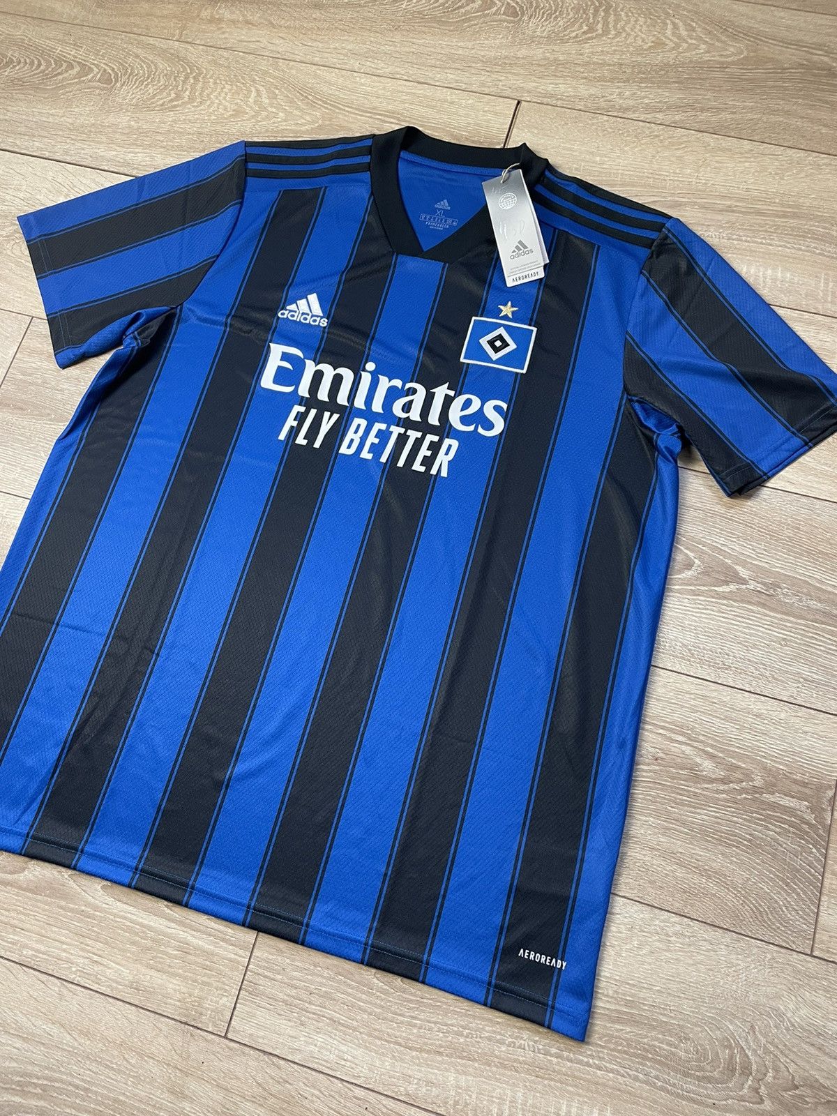Adidas New Hamburg Away football shirt 2021 - 2022 Jersey Adidas xl Size US XL / EU 56 / 4 - 2 Thumbnail