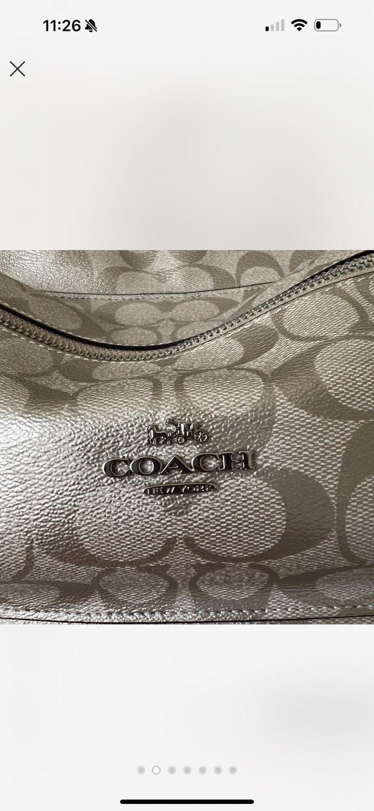 Coach Gold Coach Backpack Size ONE SIZE - 2 Thumbnail