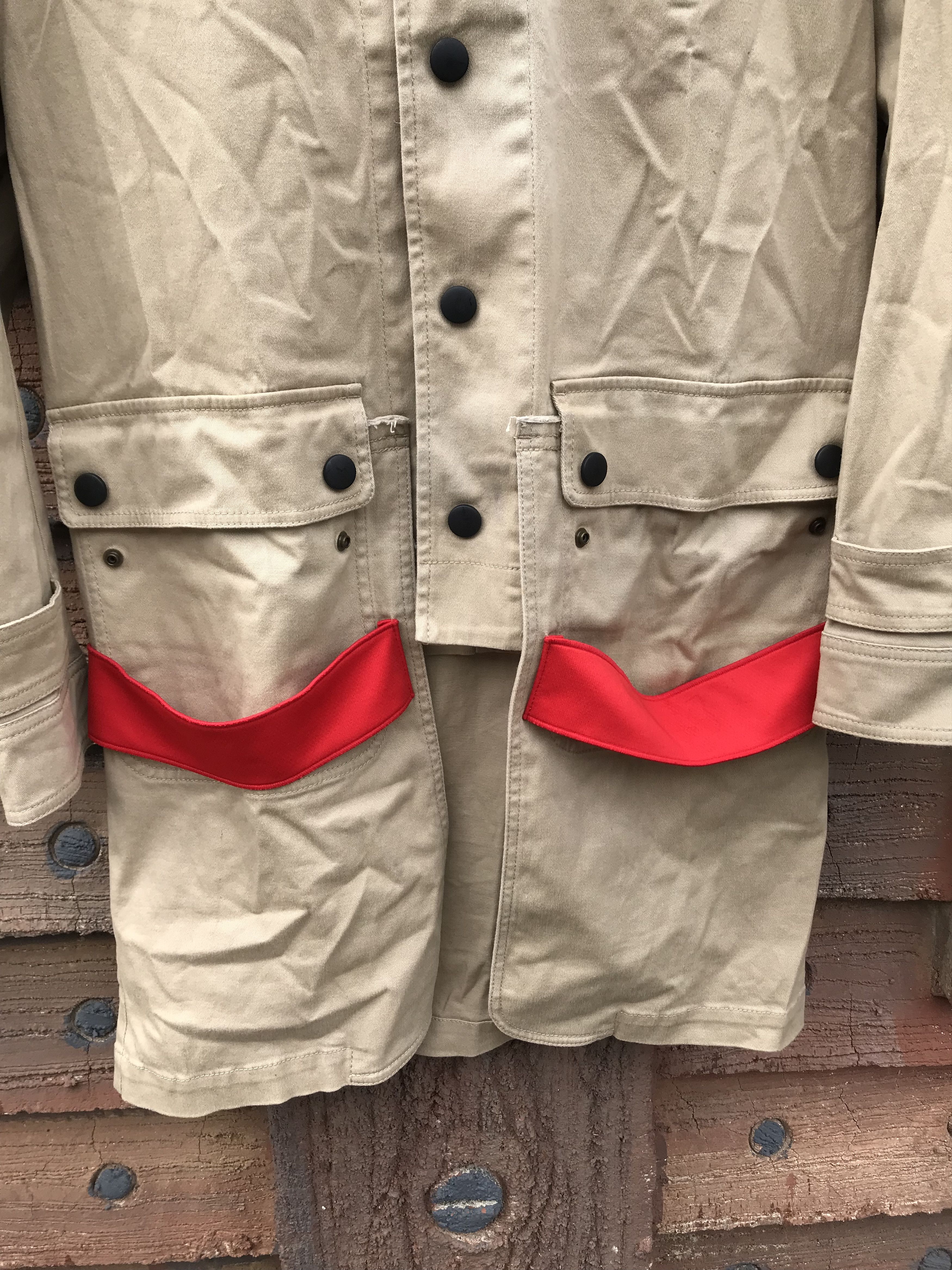 Andrea Pompilio × Japanese Brand × Onitsuka Tiger Onitsuka Tiger x Andrea Pompilio Utility Coat Red Accents Size M / US 6-8 / IT 42-44 - 5 Thumbnail