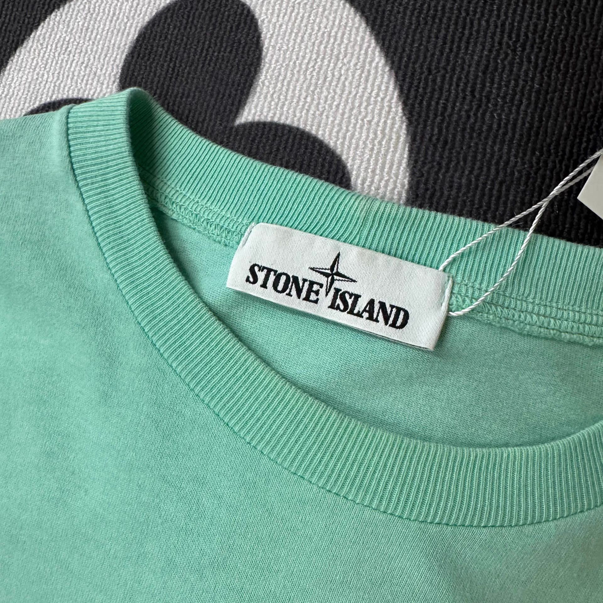 Stone Island Stone Island Mint Green Short Sleeve T‑shirt Q10 Size US M / EU 48-50 / 2 - 4 Thumbnail