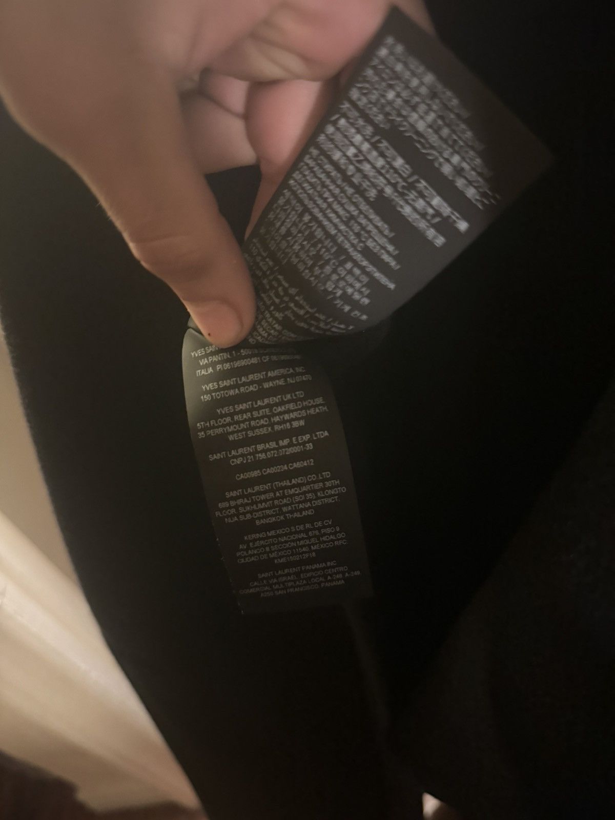 Saint Laurent Paris (Final drop)sold out SLP runway 23’ floor length coat Size US S / EU 44-46 / 1 - 8 Thumbnail