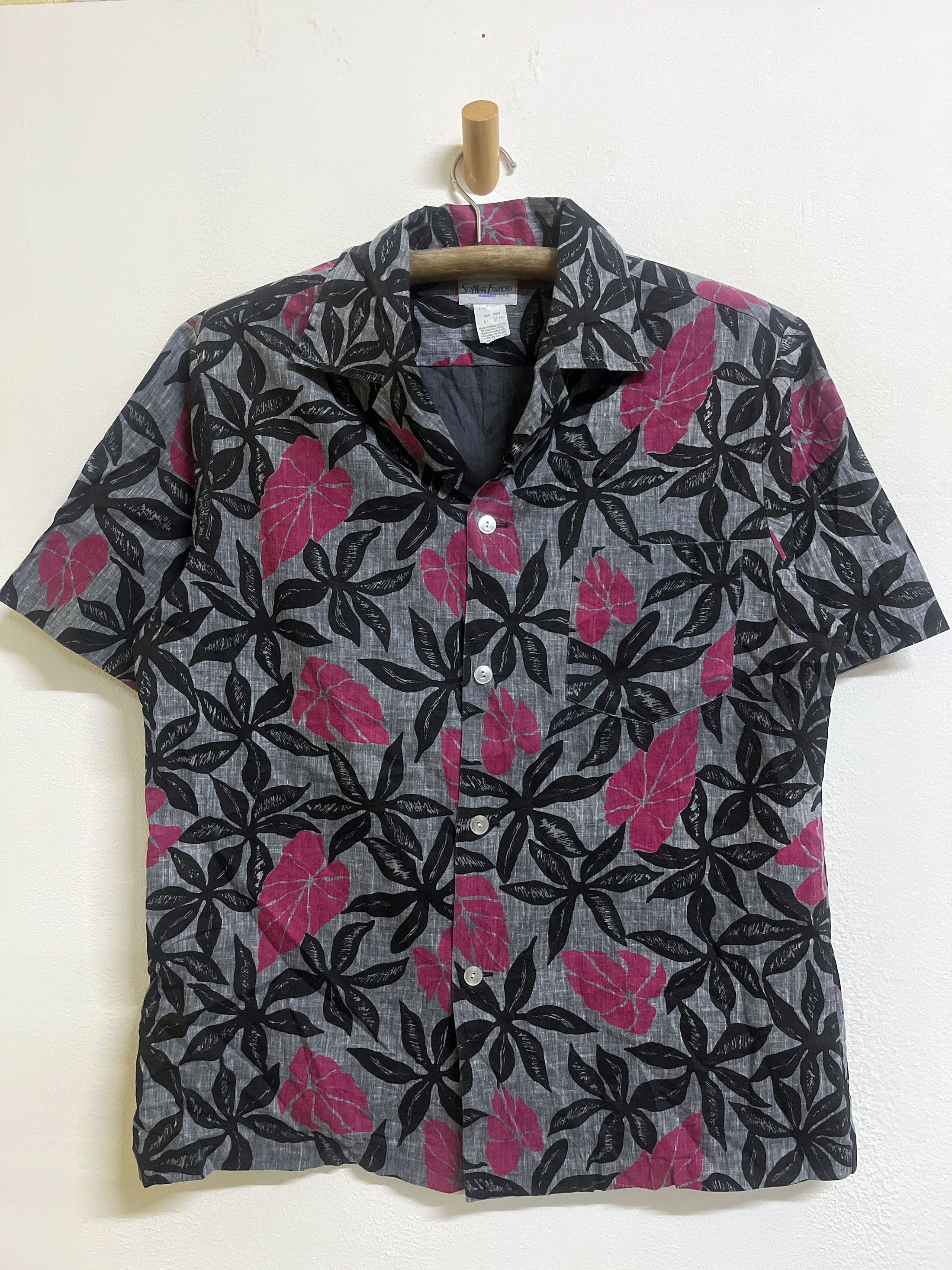 Individualized Shirts Vintage Sunmari Short Sleeve Hawaiian Hawaii Size US L / EU 52-54 / 3 - 1 Thumbnail