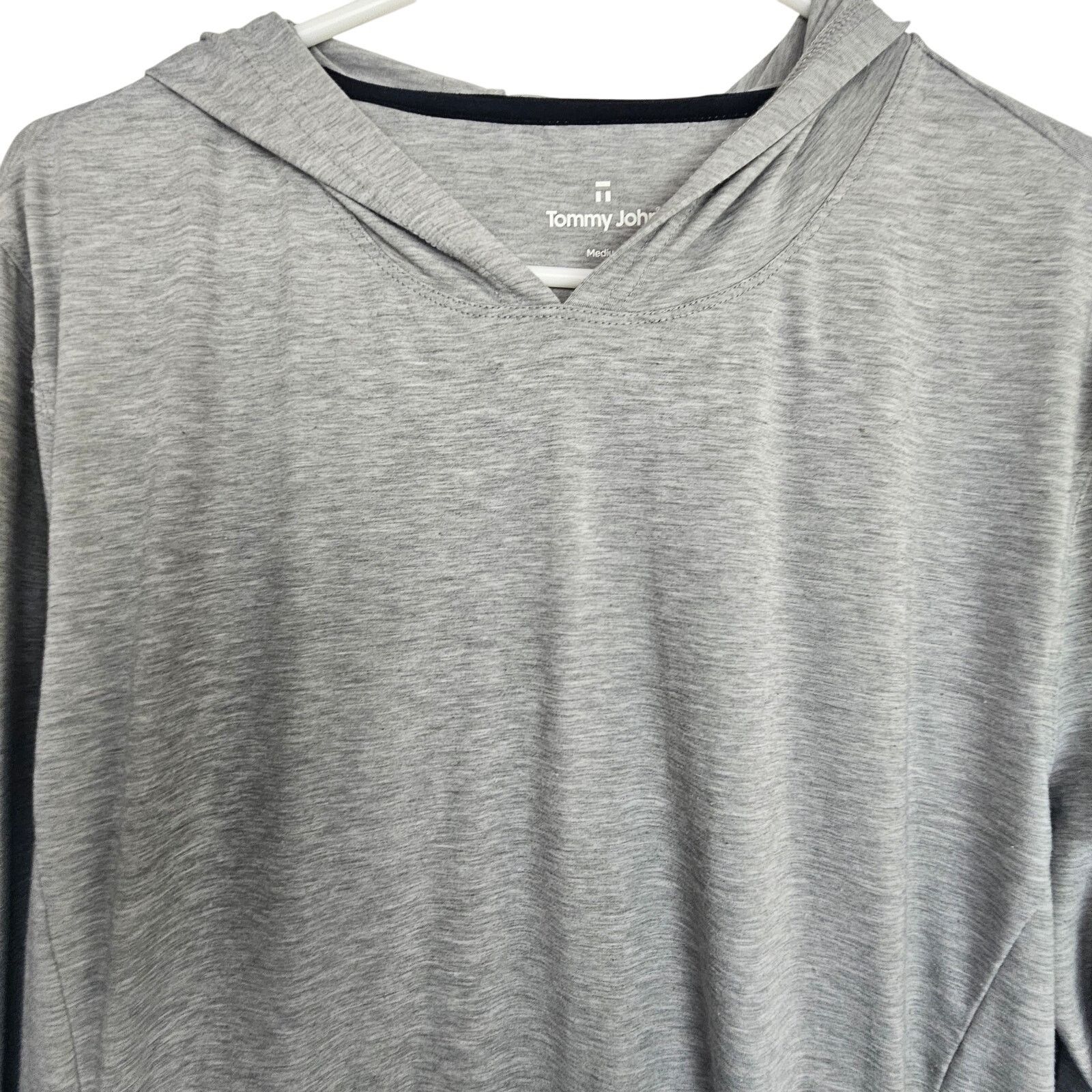 Tommy Bahama Tommy John Men Hoodie Shirt M Gray Minimalist Casual Stretch Size US M / EU 48-50 / 2 - 2 Thumbnail