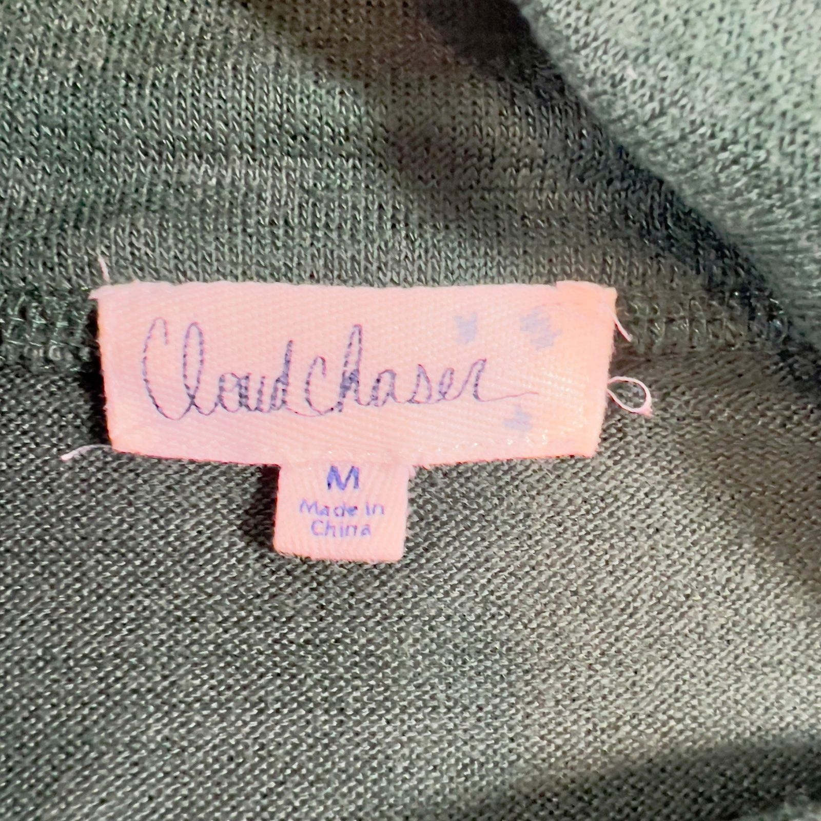 Other Hoodie Turtle Neck Cloud Chaser Woman M Green Drawstring Size M / US 6-8 / IT 42-44 - 2 Thumbnail