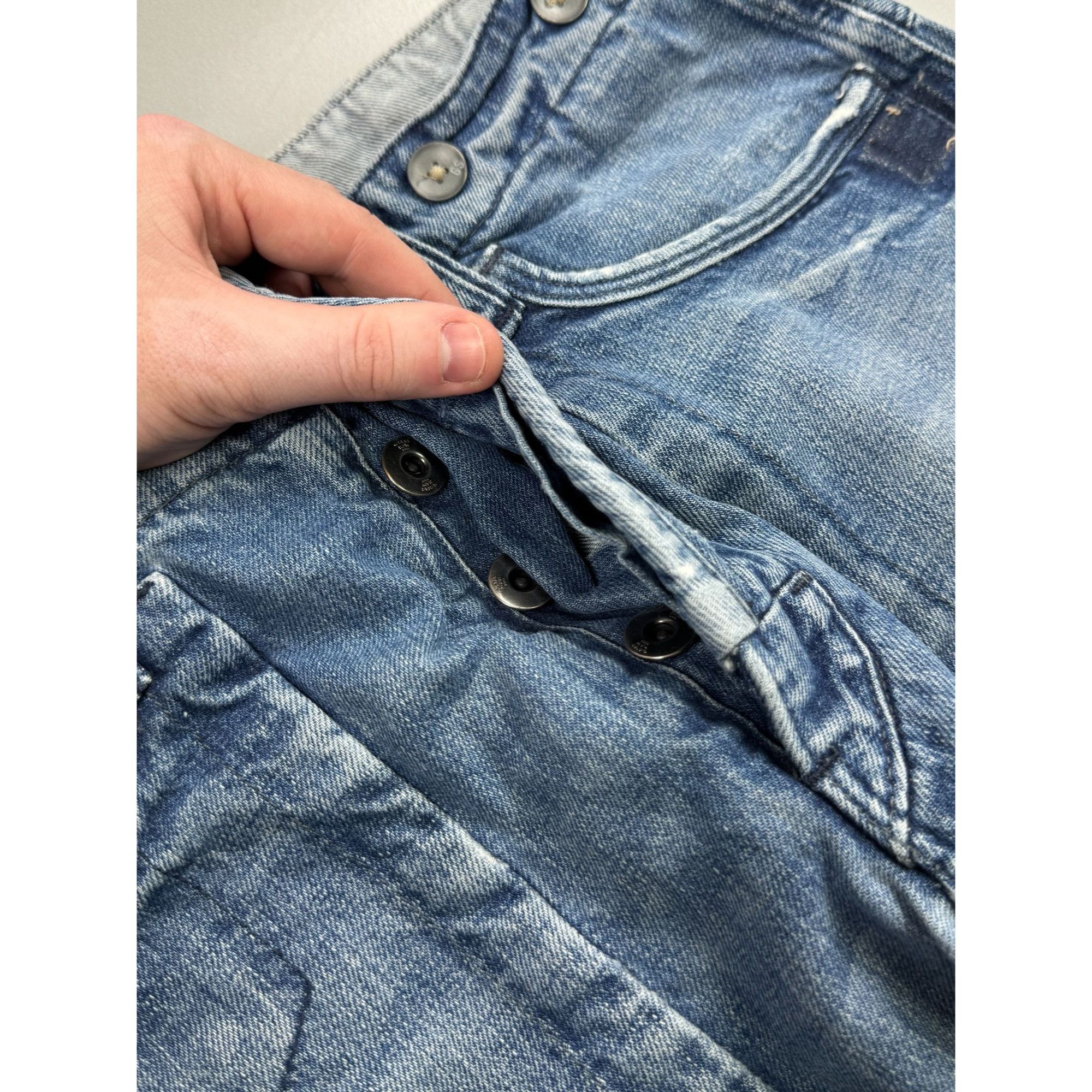 G-Star G-Star RAW Army Lumber Straight Denim Jeans Pants (Y1191) Size US 32 / EU 48 - 7 Thumbnail