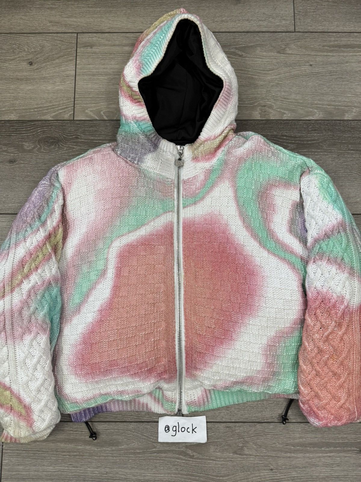 トップス BADSON.US solar flare tie dye hoodie BADSON.US solar flare tie dye hoodie