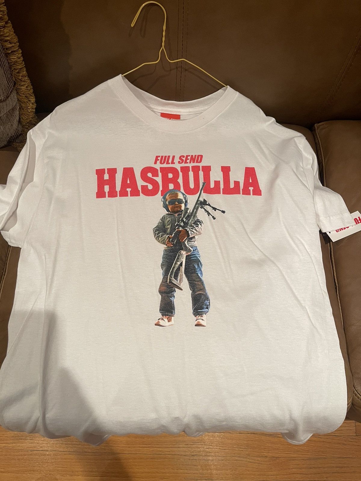 Full Send Full Send X Hasbulla Sniper Tee 💯 Size US L / EU 52-54 / 3 - 1 Thumbnail
