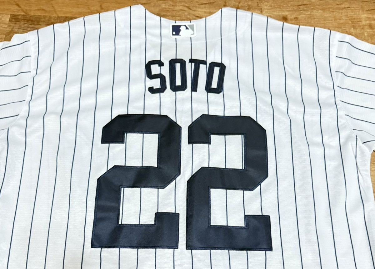 Nike Juan Soto New York Yankees MLB Stitched Jersey Size US XL / EU 56 / 4 - 4 Thumbnail
