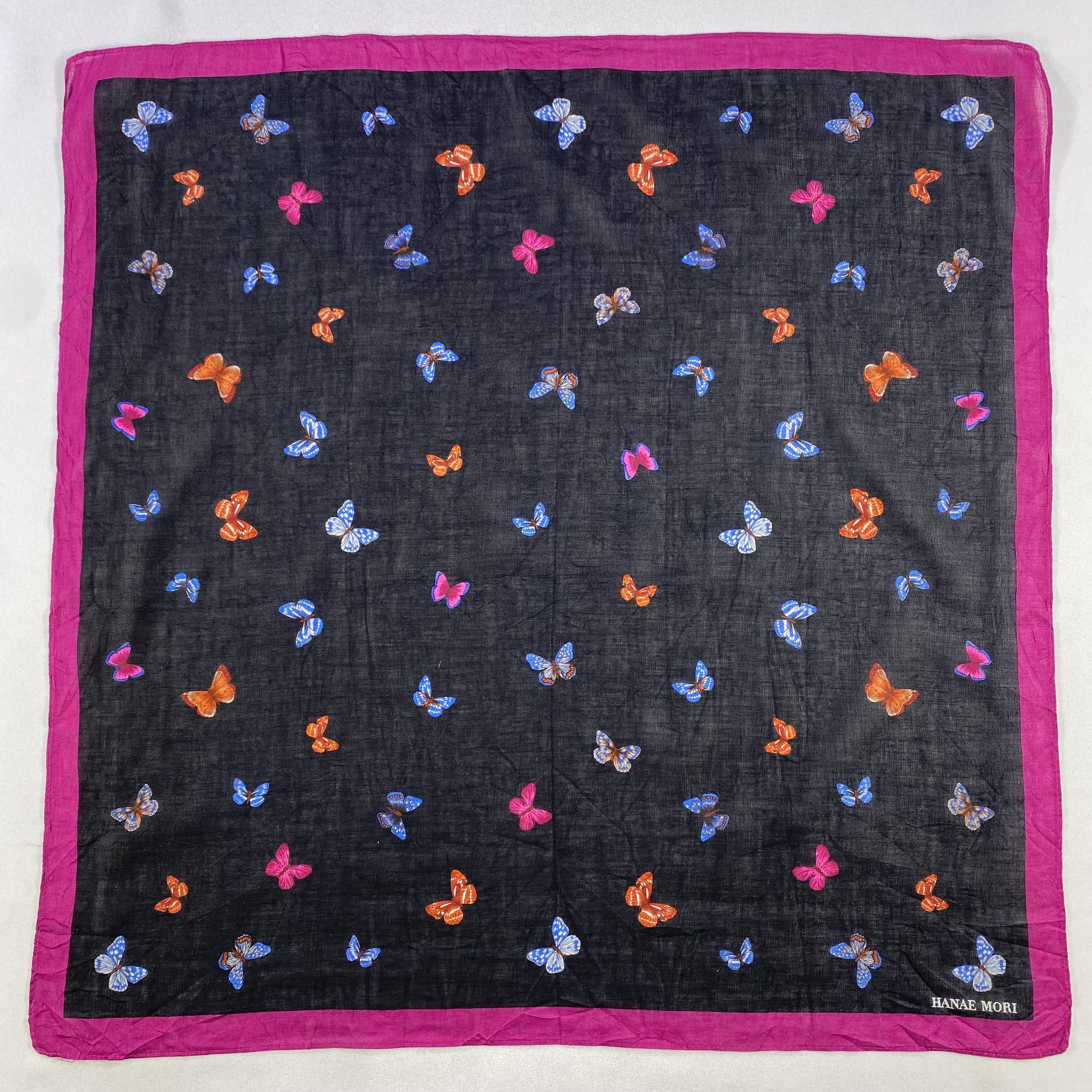 Hanae Mori × Vintage Hanae Mori Bandana/ Handkerchief / Neckerchief Size ONE SIZE - 1 Thumbnail