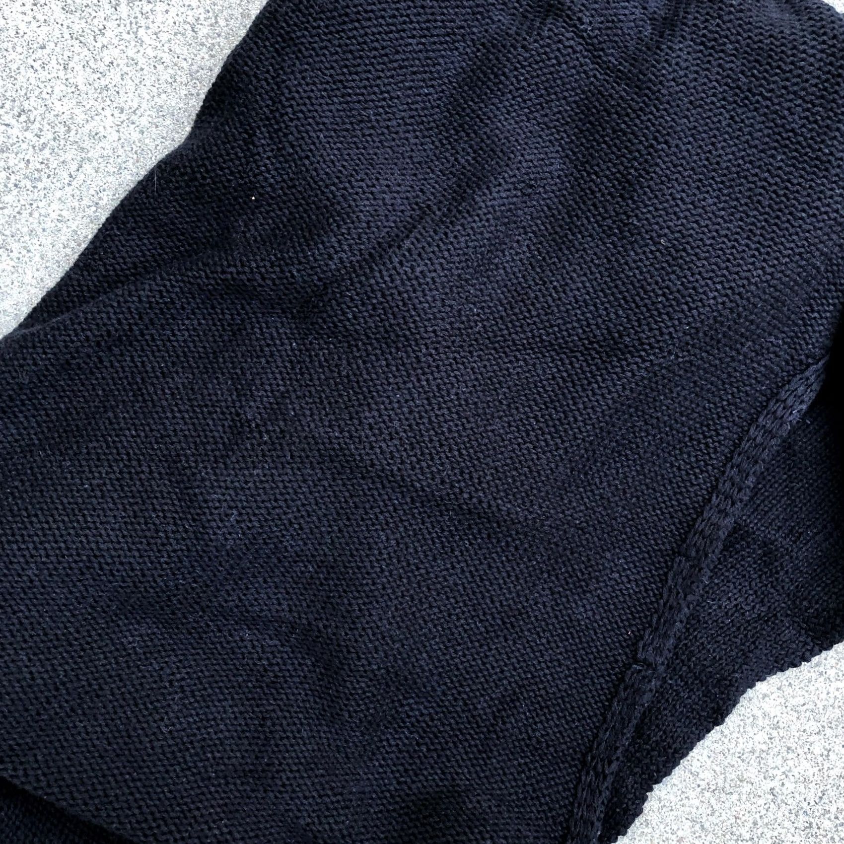 H&M H&M BASIC Knit Pullover Sweater Women's Small Black 3/4 Sleeve Sweatshirt Ladies Pullover Knit Black 3/4 Sleeve Womens Small Size S / US 4 / IT 40 - 4 Thumbnail