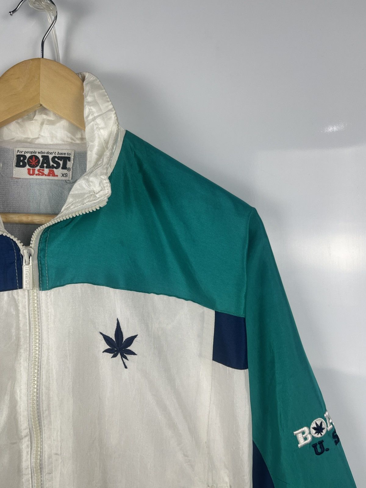 Boast Vintage Boast U.S.A Full Zipper Light Jacket Size US XS / EU 42 / 0 - 2 Thumbnail
