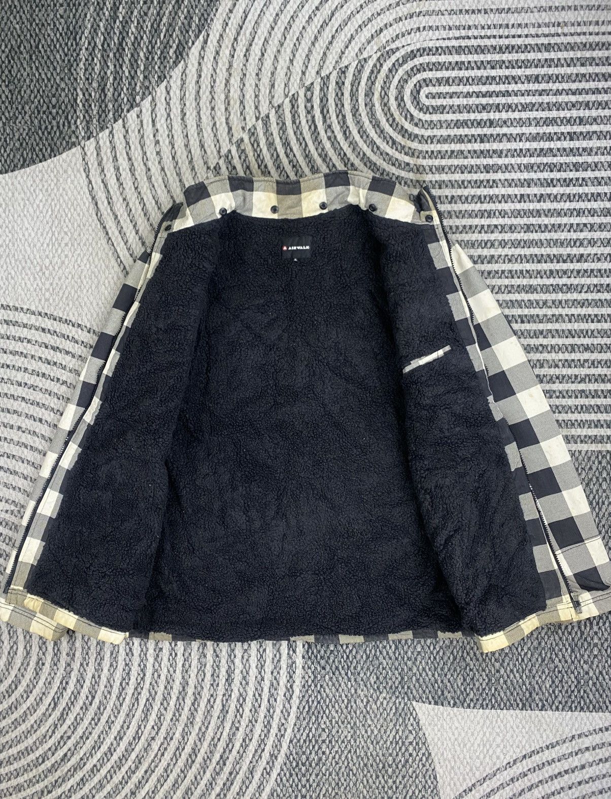 Airwalk Vintage Airwalk Zip-Up Checked Jacket Size US M / EU 48-50 / 2 - 5 Thumbnail