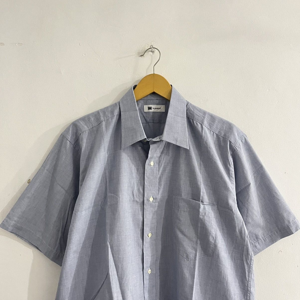 Issey Miyake Issey Miyake - Minimalist Button Up Shirt Size US L / EU 52-54 / 3 - 2 Thumbnail