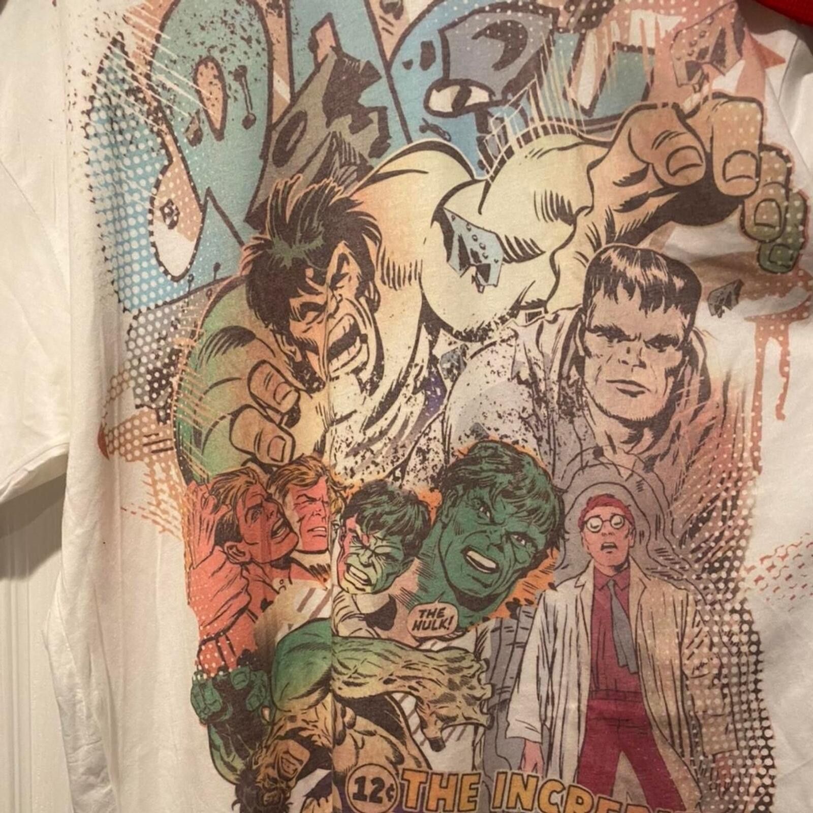 Marvel Comics Marvel Comics The Incredible Hulk Graphic T-Shirt Size Large Size US L / EU 52-54 / 3 - 3 Thumbnail