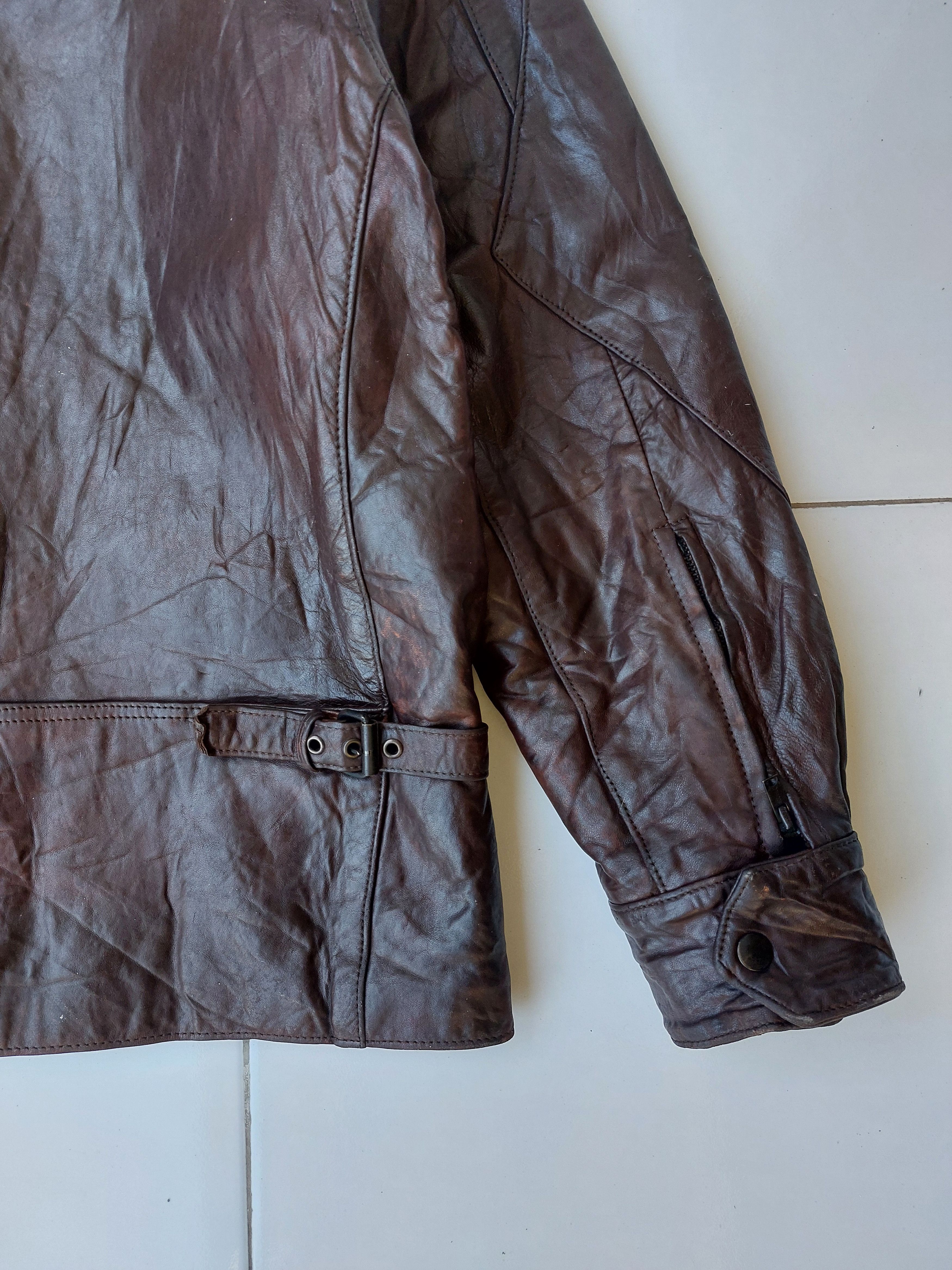 Golden Bear Golden Bear G-8 Vintage Leather Jacket Military Looks Size US L / EU 52-54 / 3 - 20 Thumbnail